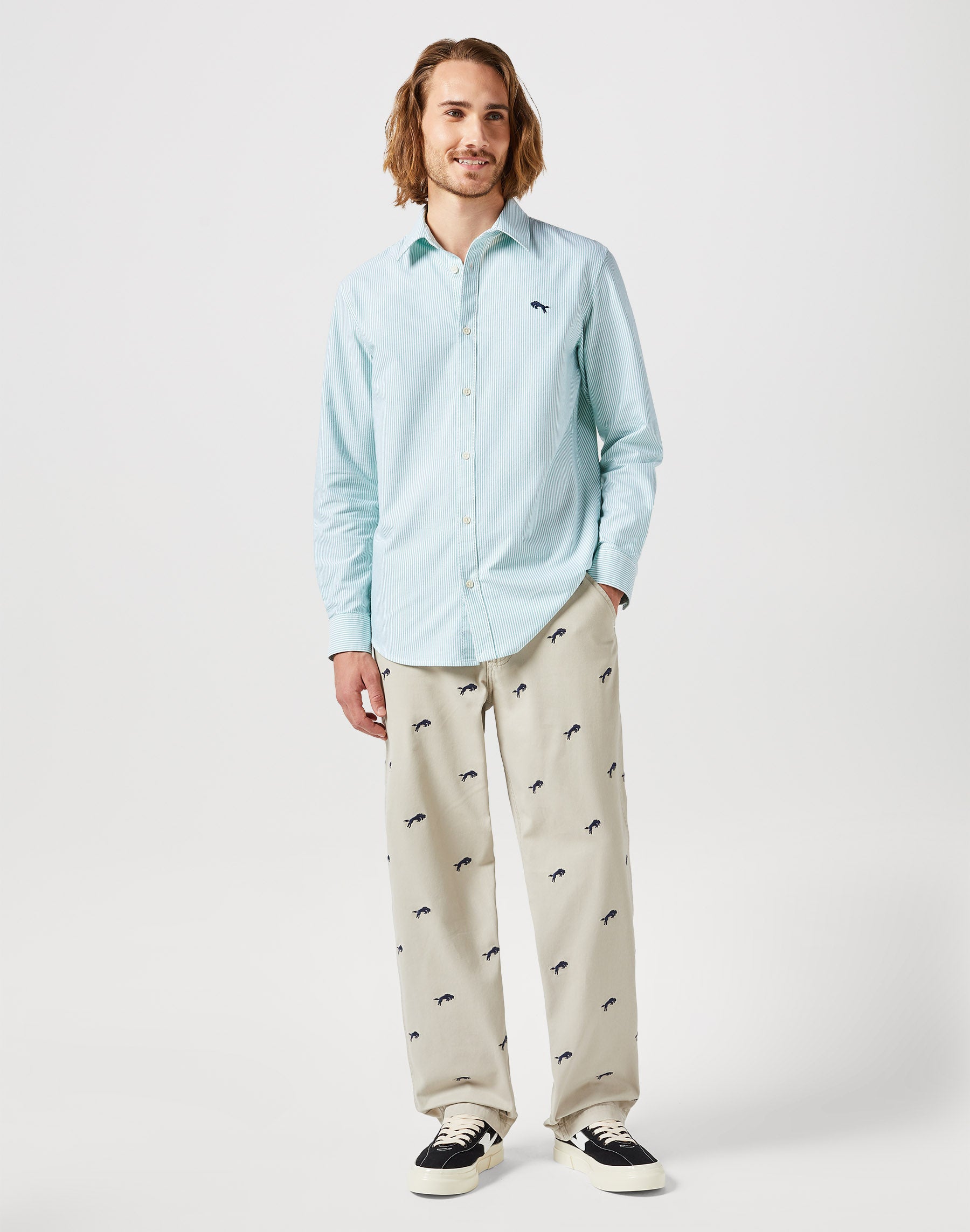 Pant in Plaza Taupe Pants Wrangler
