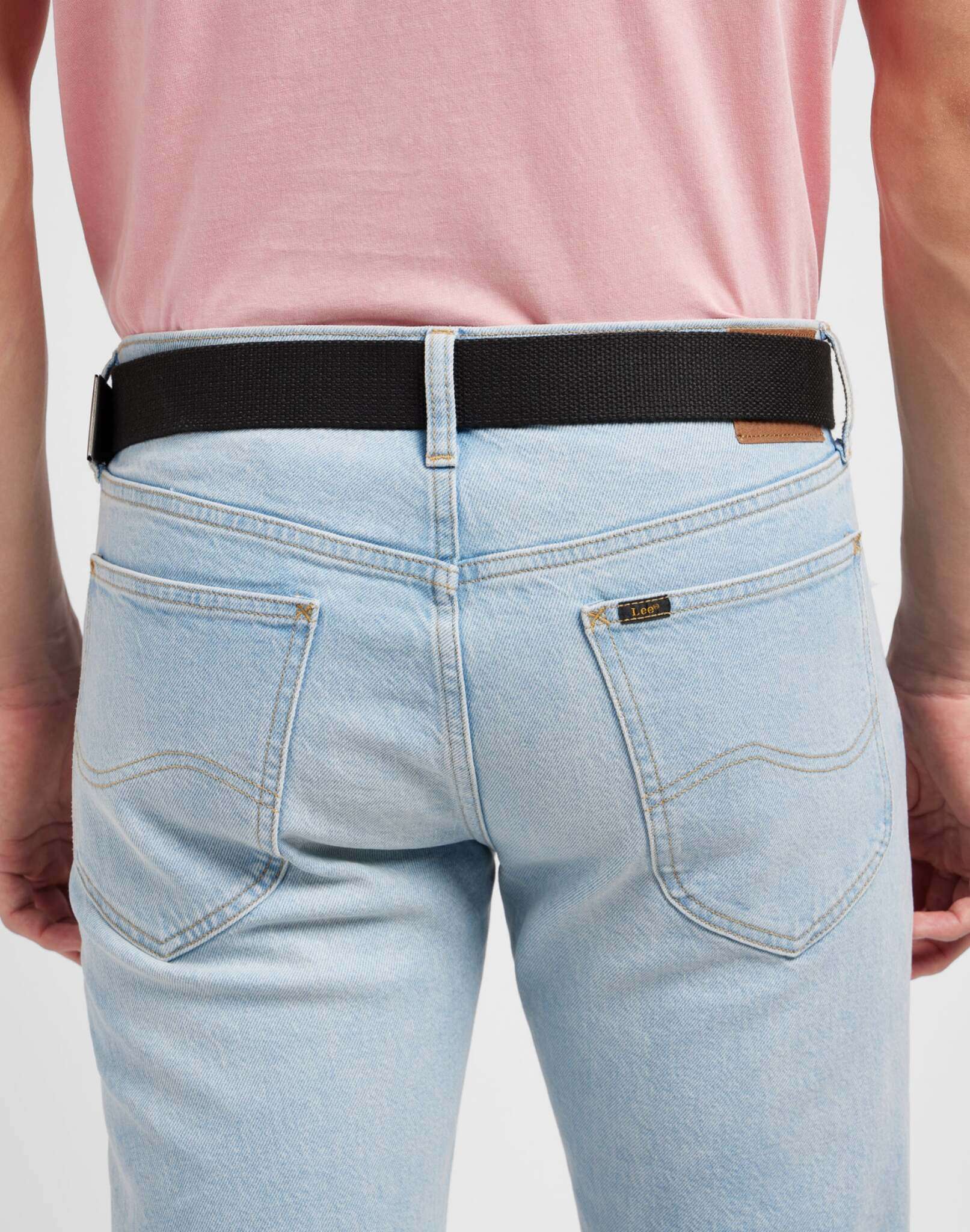 Webbing Belt in Black Belt Lee