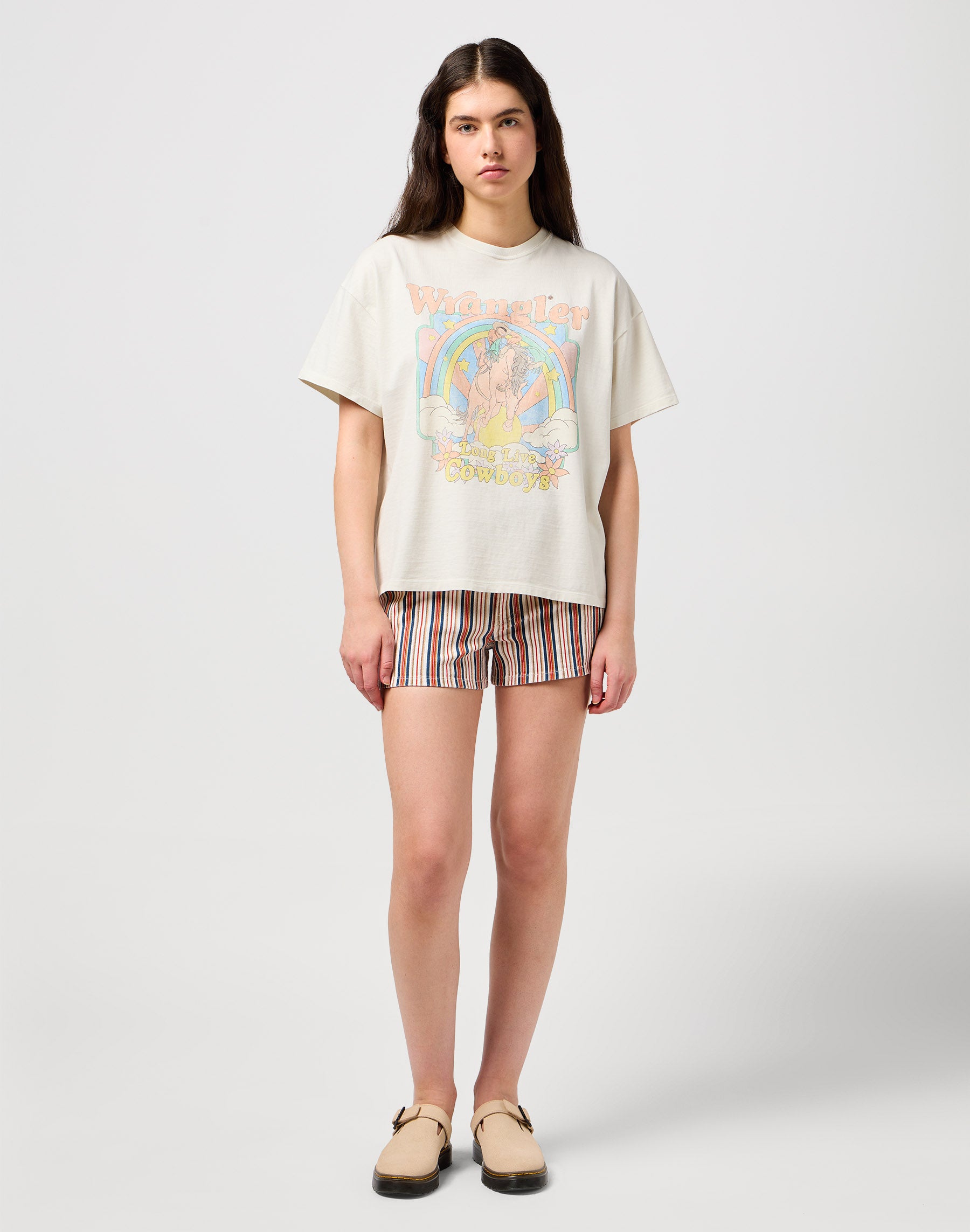 Vintage Short in Americana Stripe Shorts Wrangler