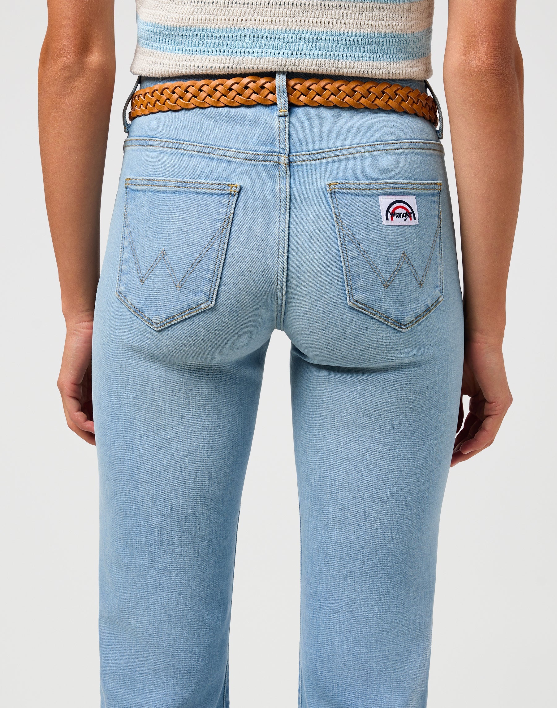 Braided Belt in Cognac Belt Wrangler