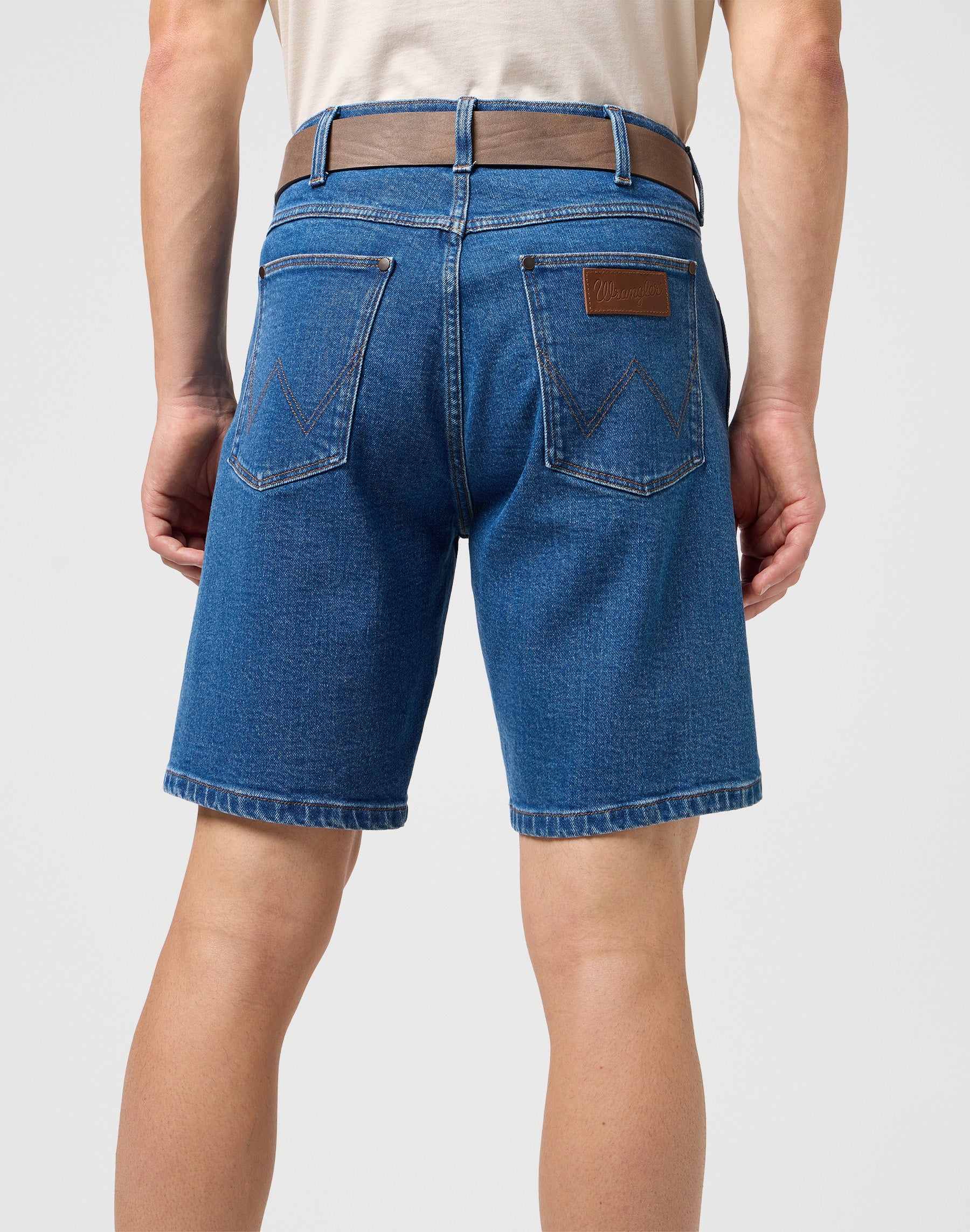 Roller Buckle Belt in Plaza Taupe Belt Wrangler