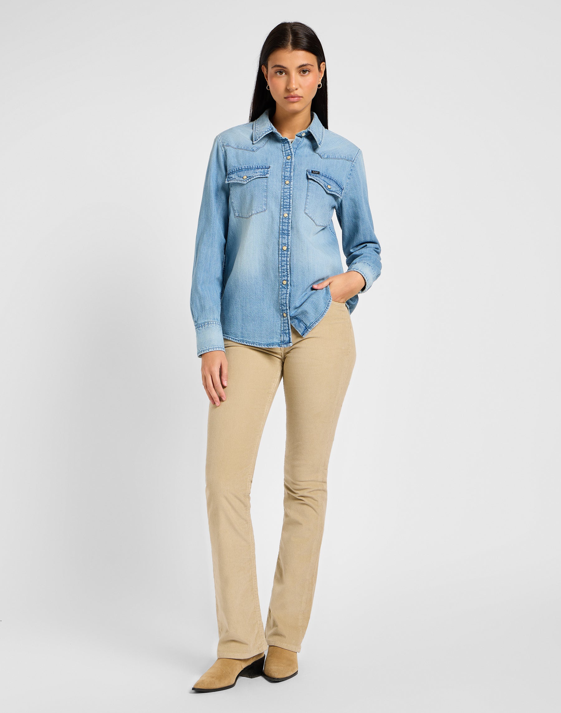 Breese Boot in Pioneer Beige Pants Lee