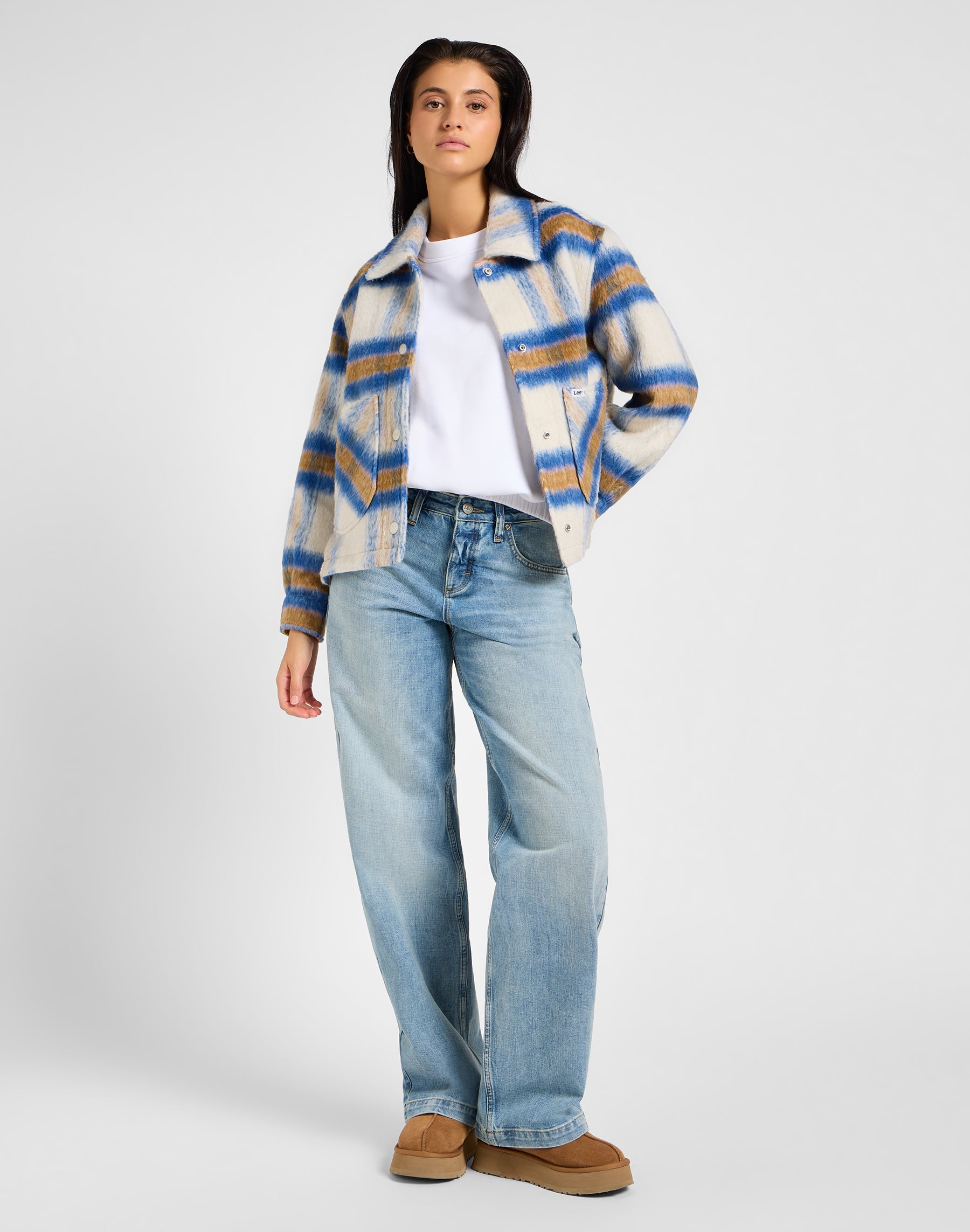 Cropped Wool Jacket in Midcentury Jackets Lee