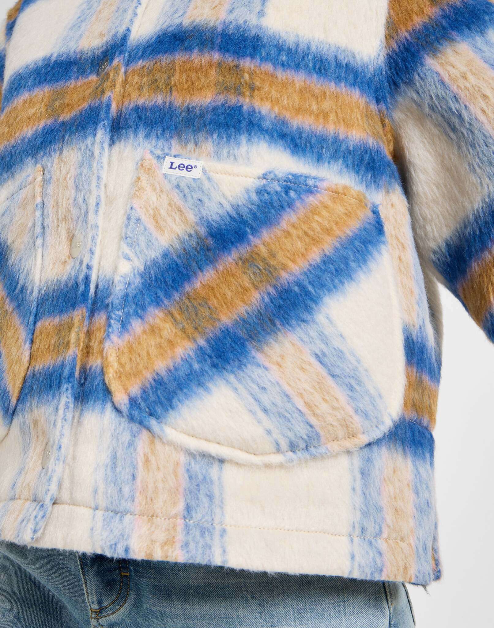 Cropped Wool Jacket in Midcentury Jackets Lee