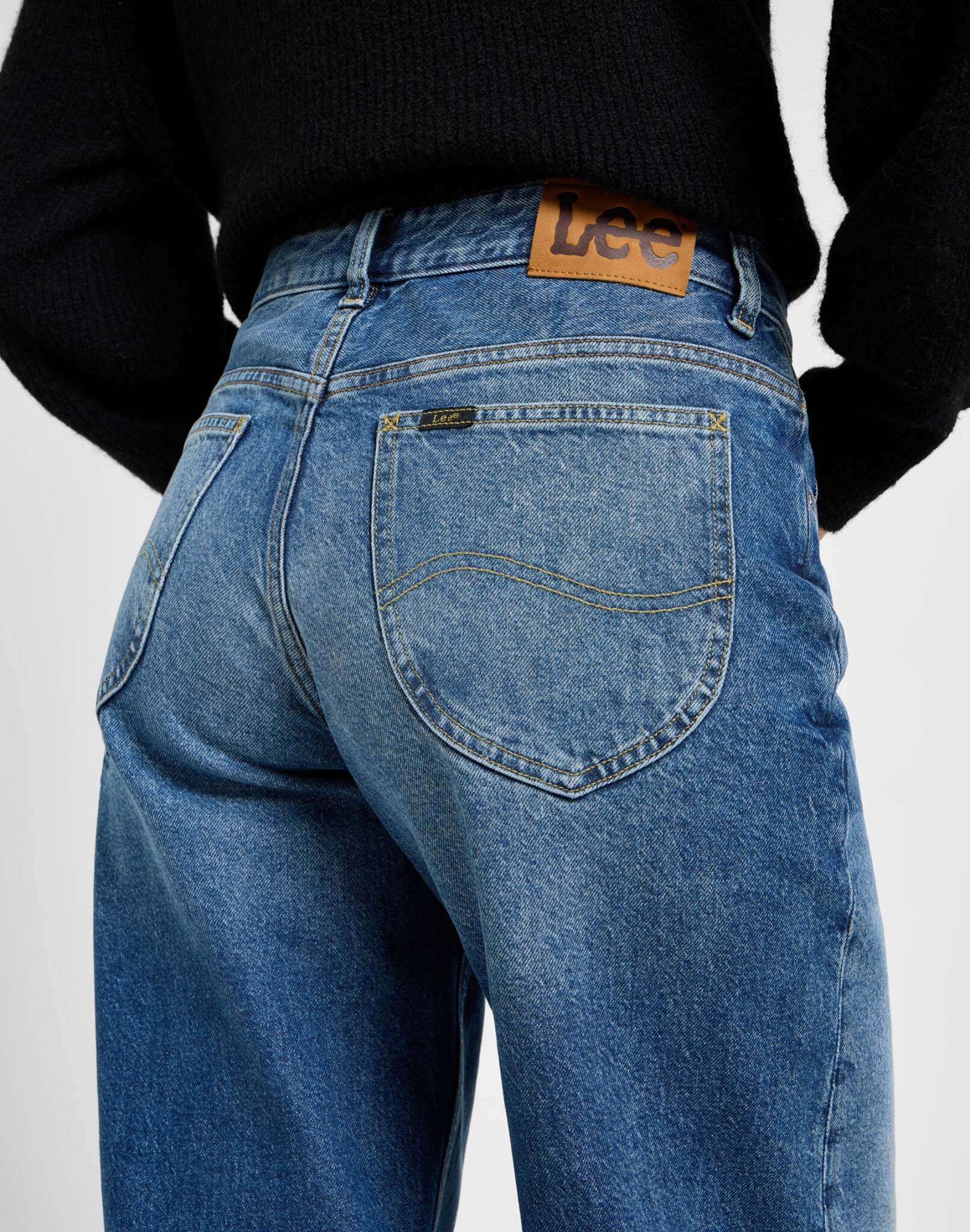 Rider Loose in Blue Flame Jeans Lee