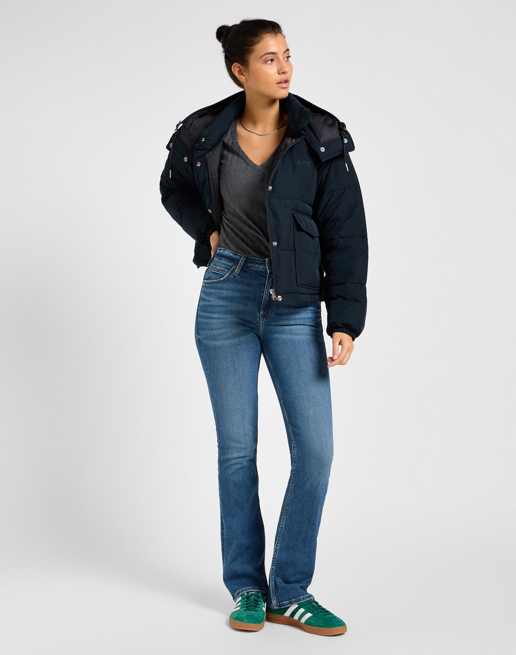 Breese Boot in Valiant Blue Jeans Lee
