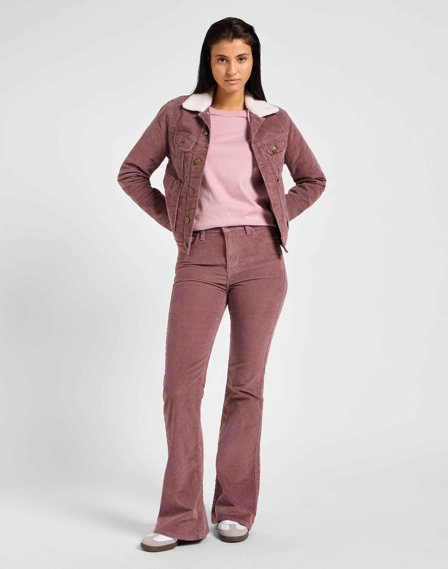 Breese in Dreamy Mauve Pants Lee
