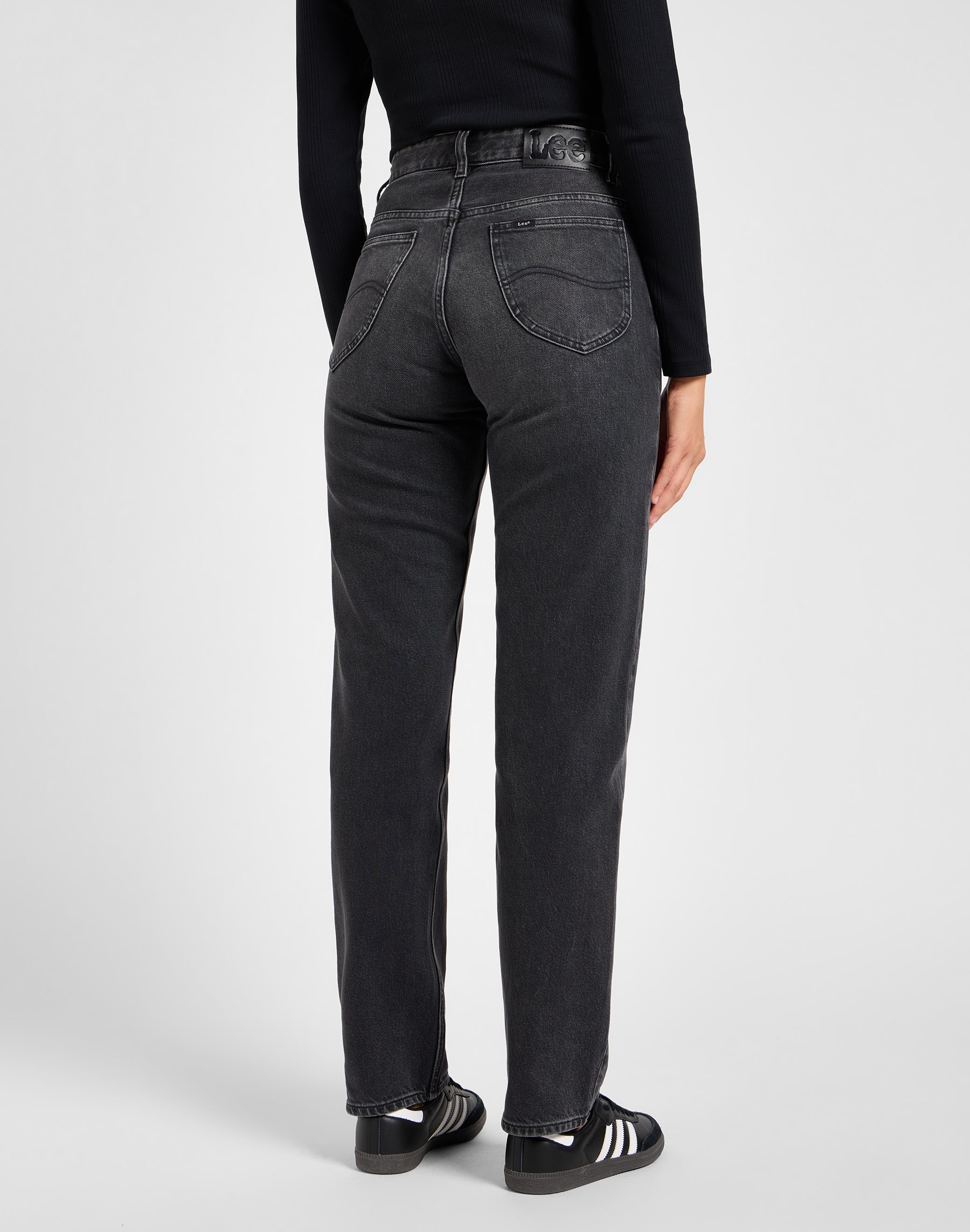 Rider Classic in Charred Black Jeans Lee