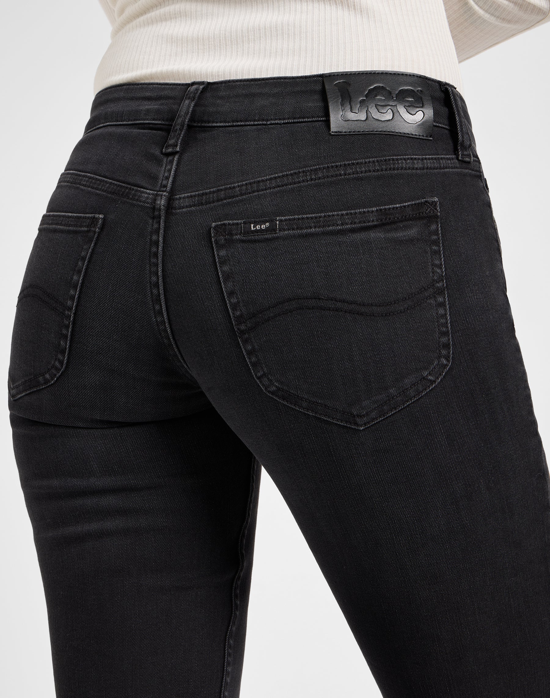 Jessica in True To Black Jeans Lee