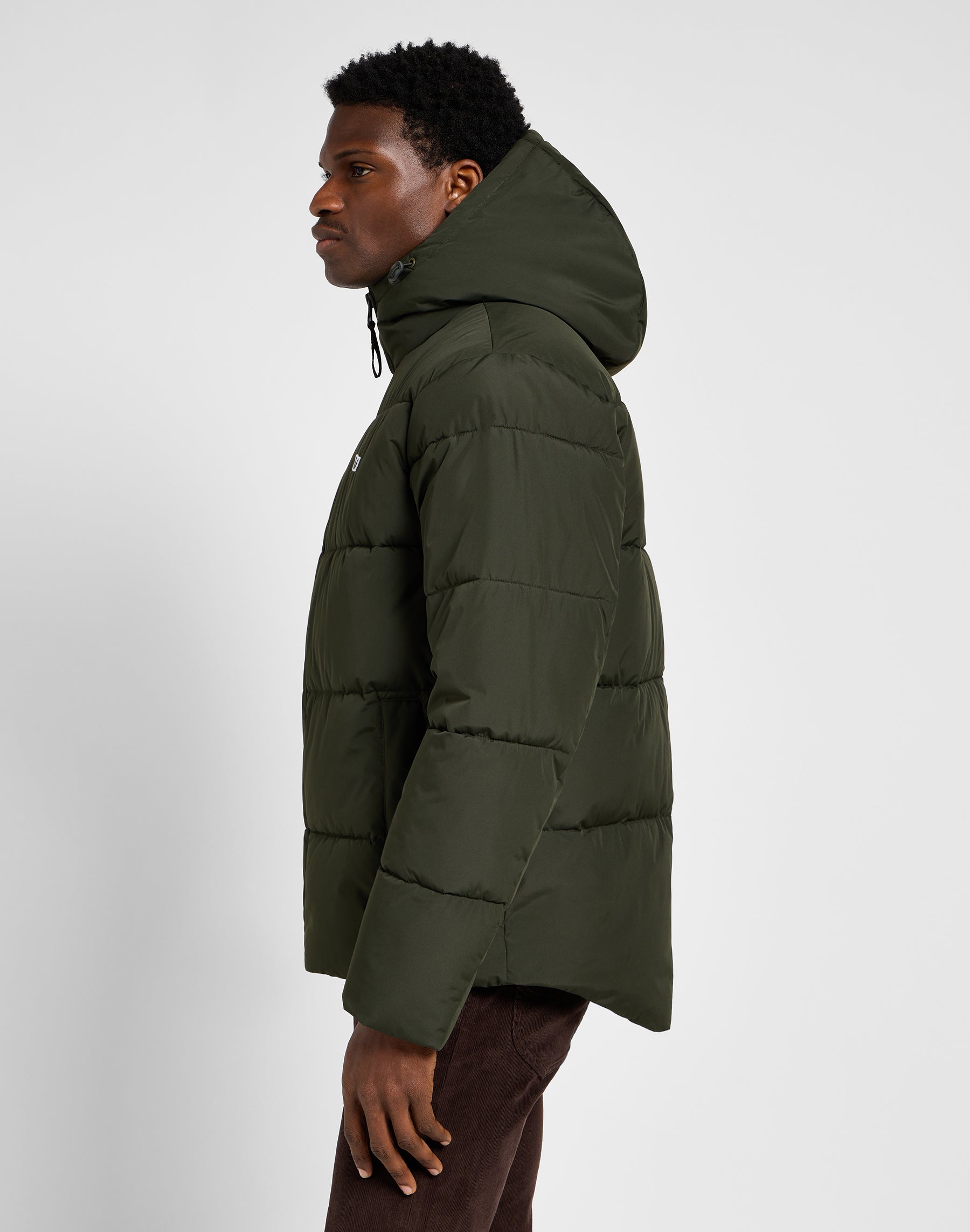 Puffer Jacket in Olive Night Jackets Lee
