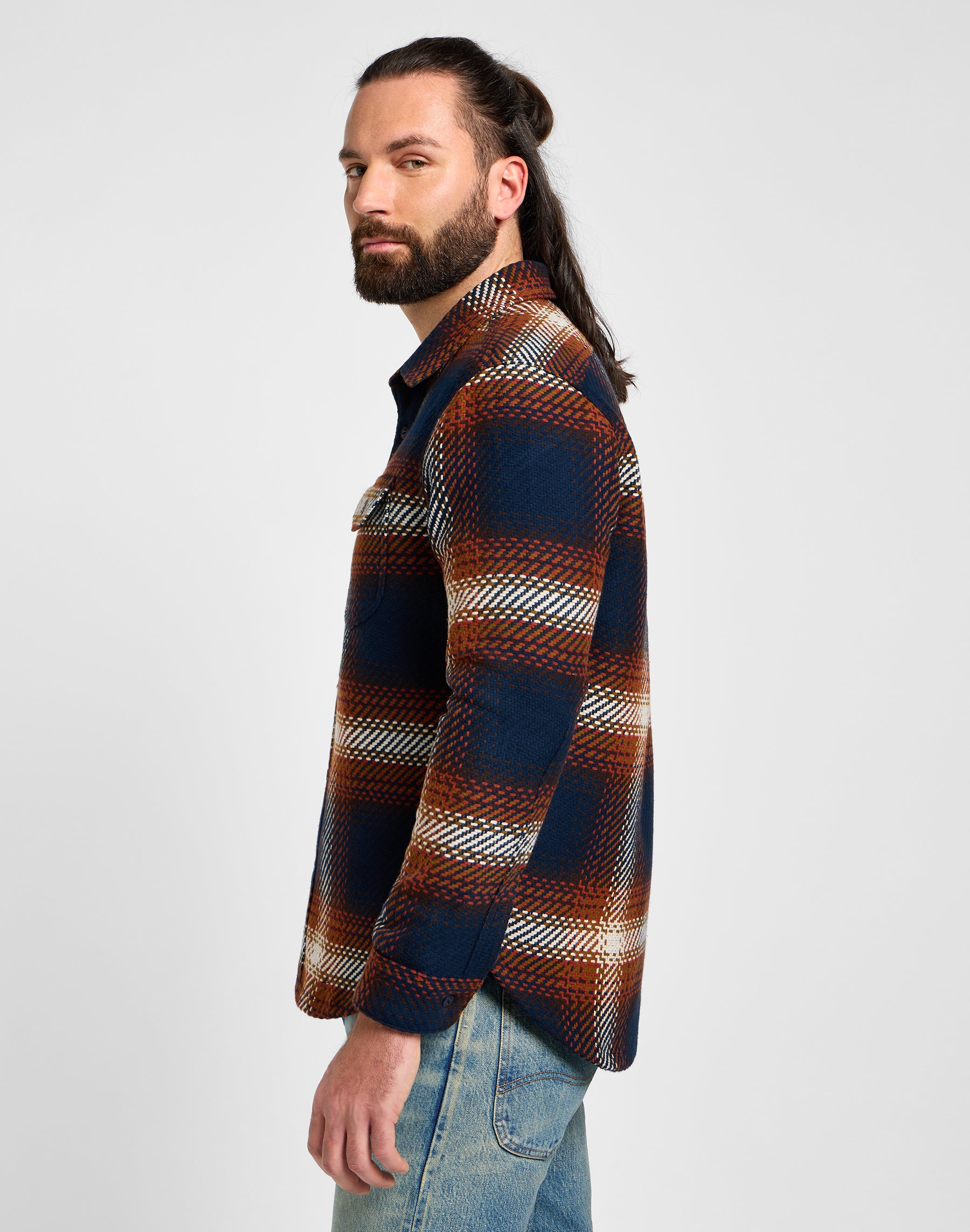 101 Worker Shirt in Navy Shirts Lee