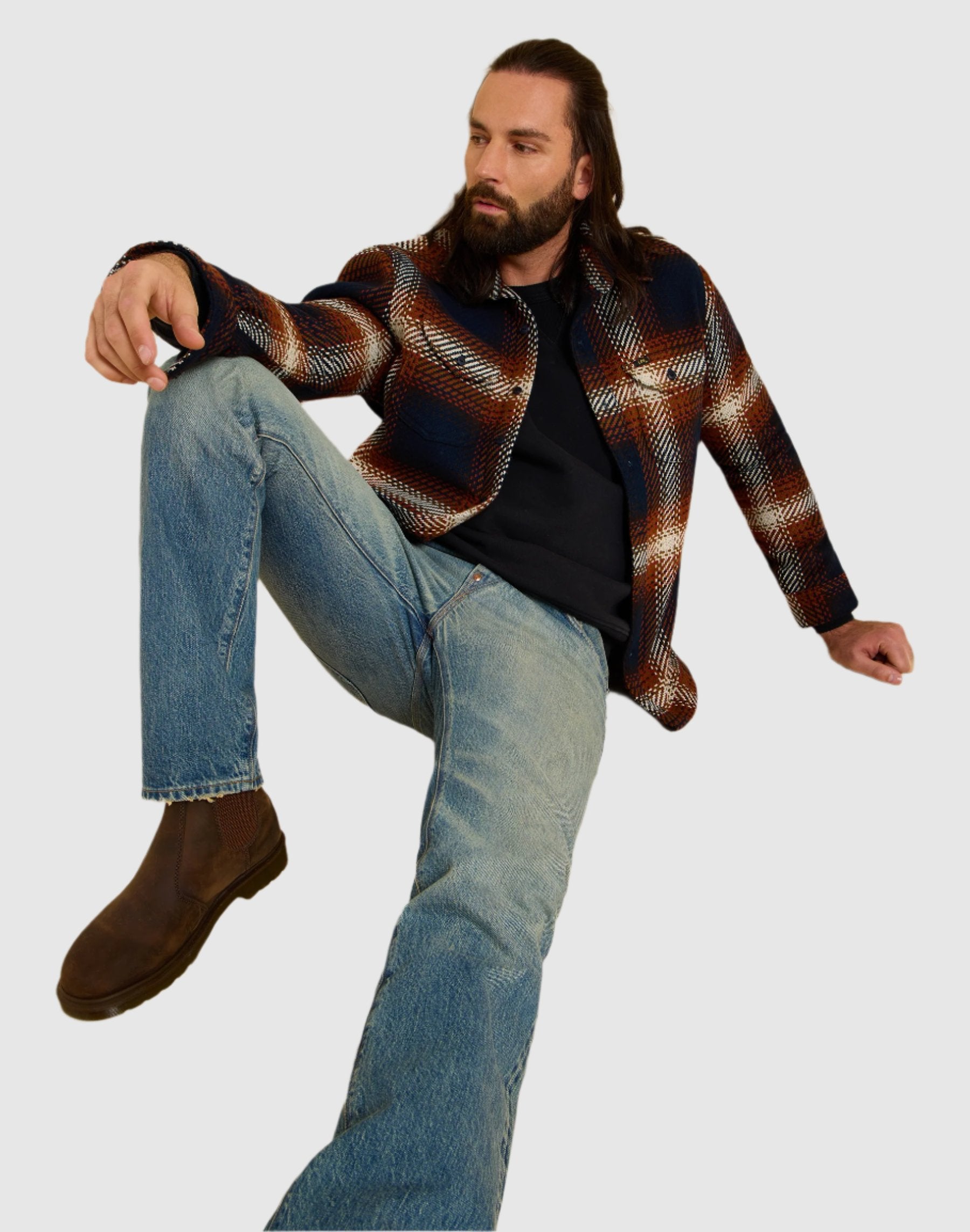 101 Worker Shirt in Navy Shirts Lee