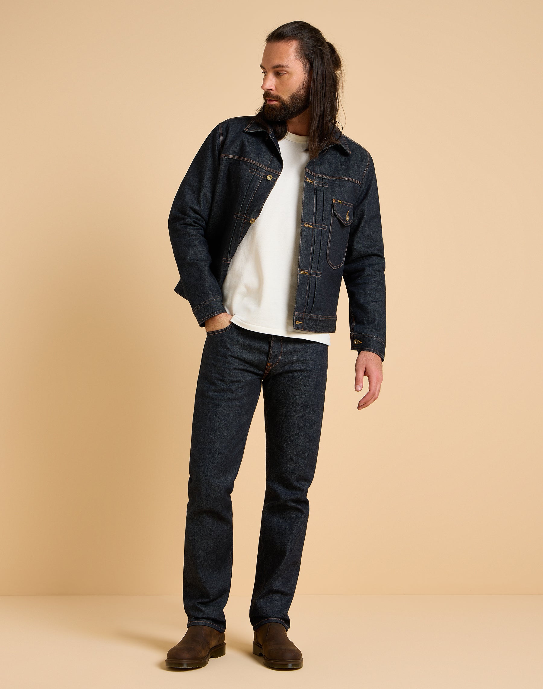 101 Lined Cowboy Jacket in Raw Jackets Lee