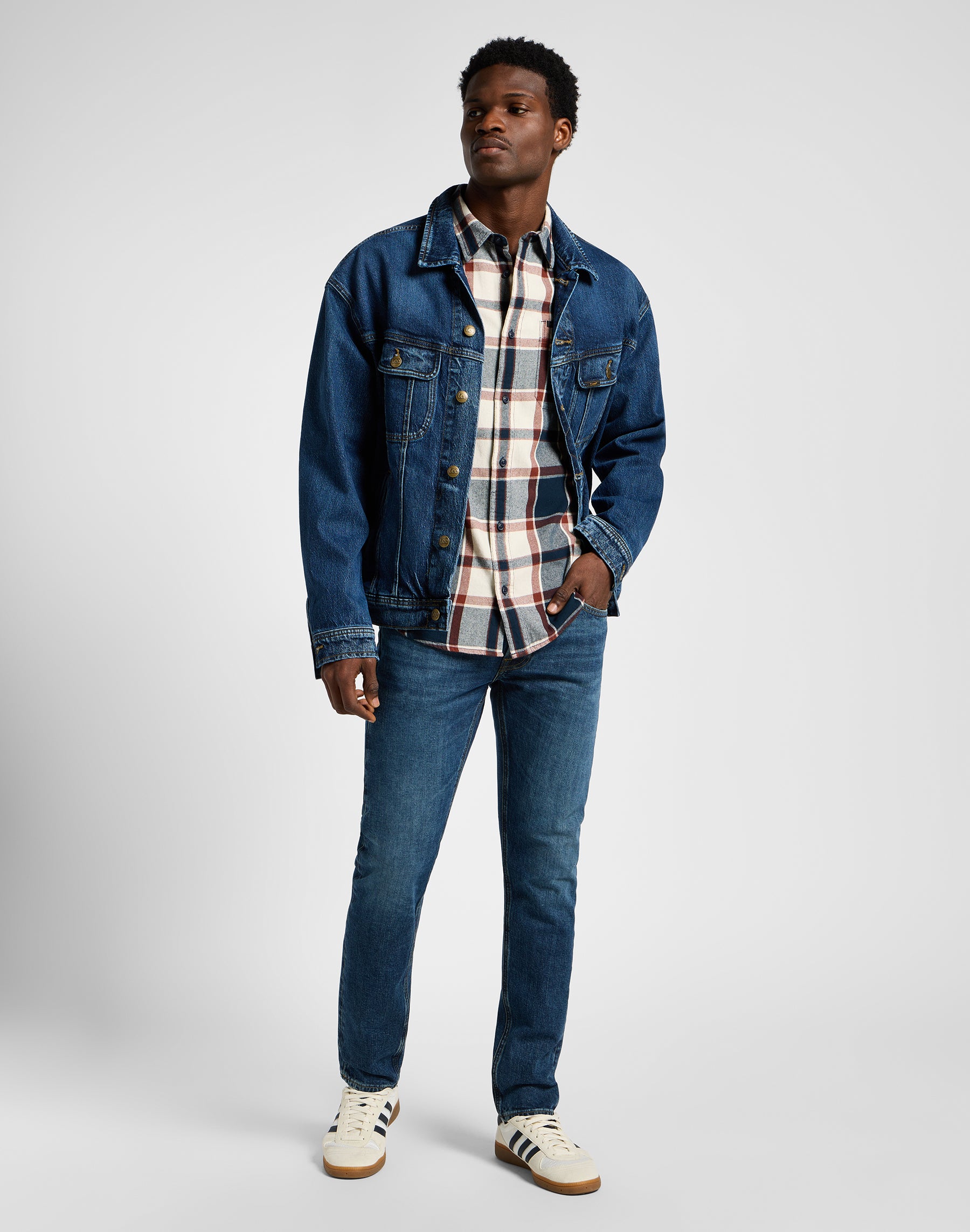 Leesure Shirt in Blue Shirts Lee