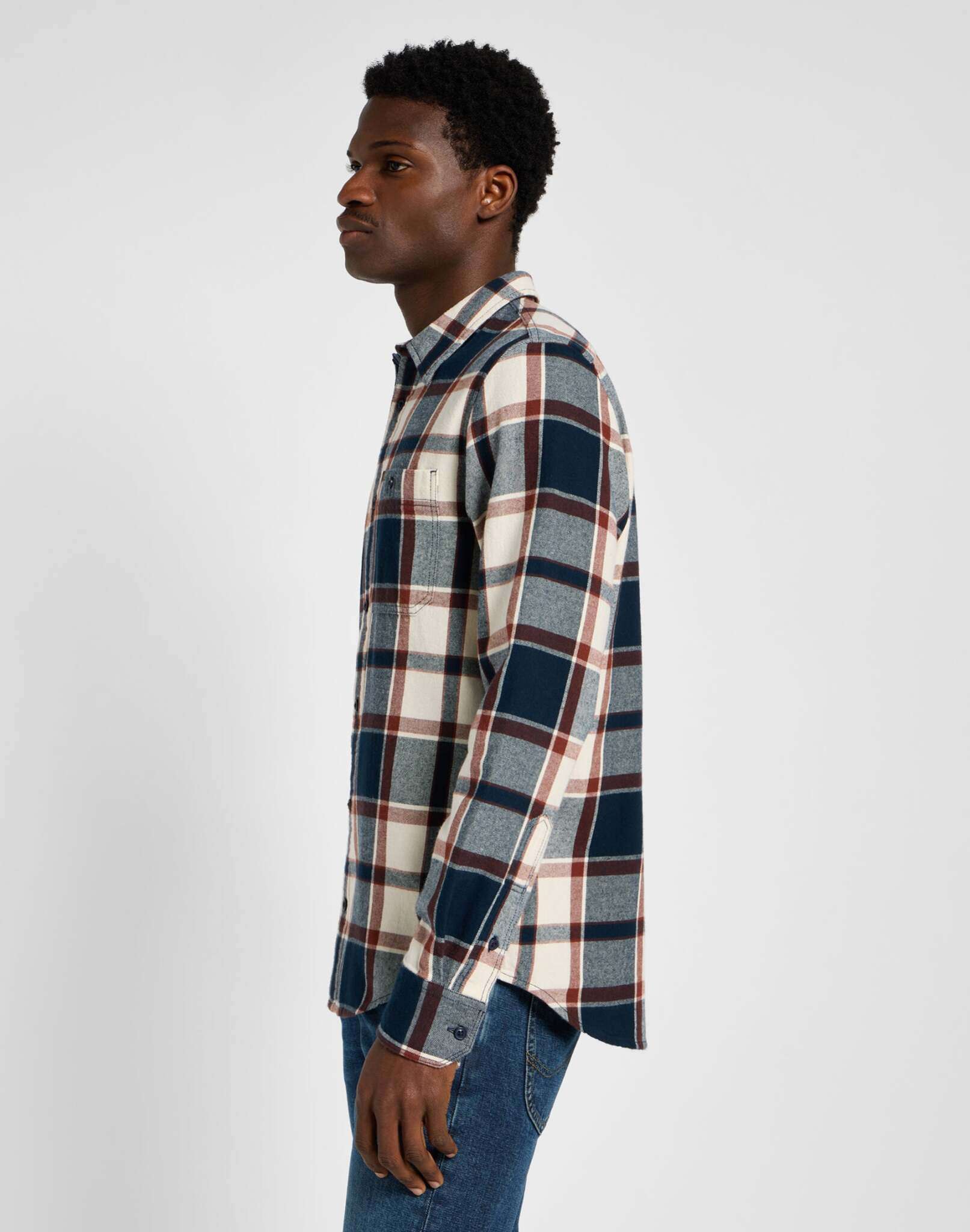 Leesure Shirt in Blue Shirts Lee