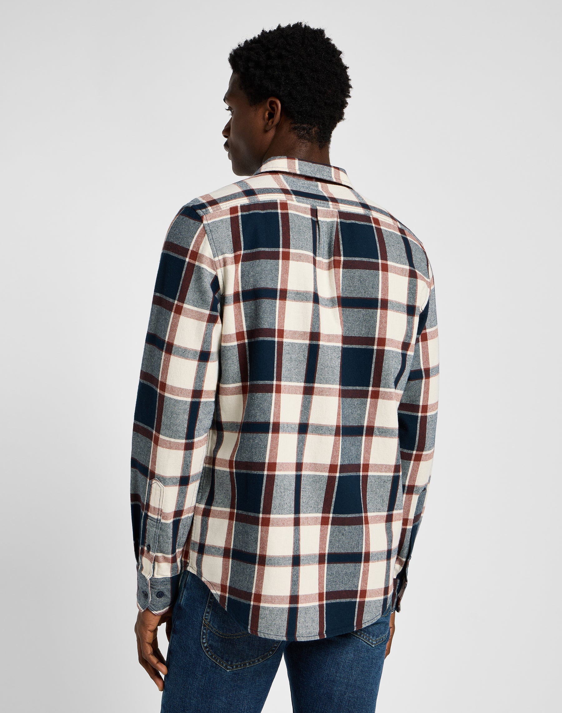 Leesure Shirt in Blue Shirts Lee