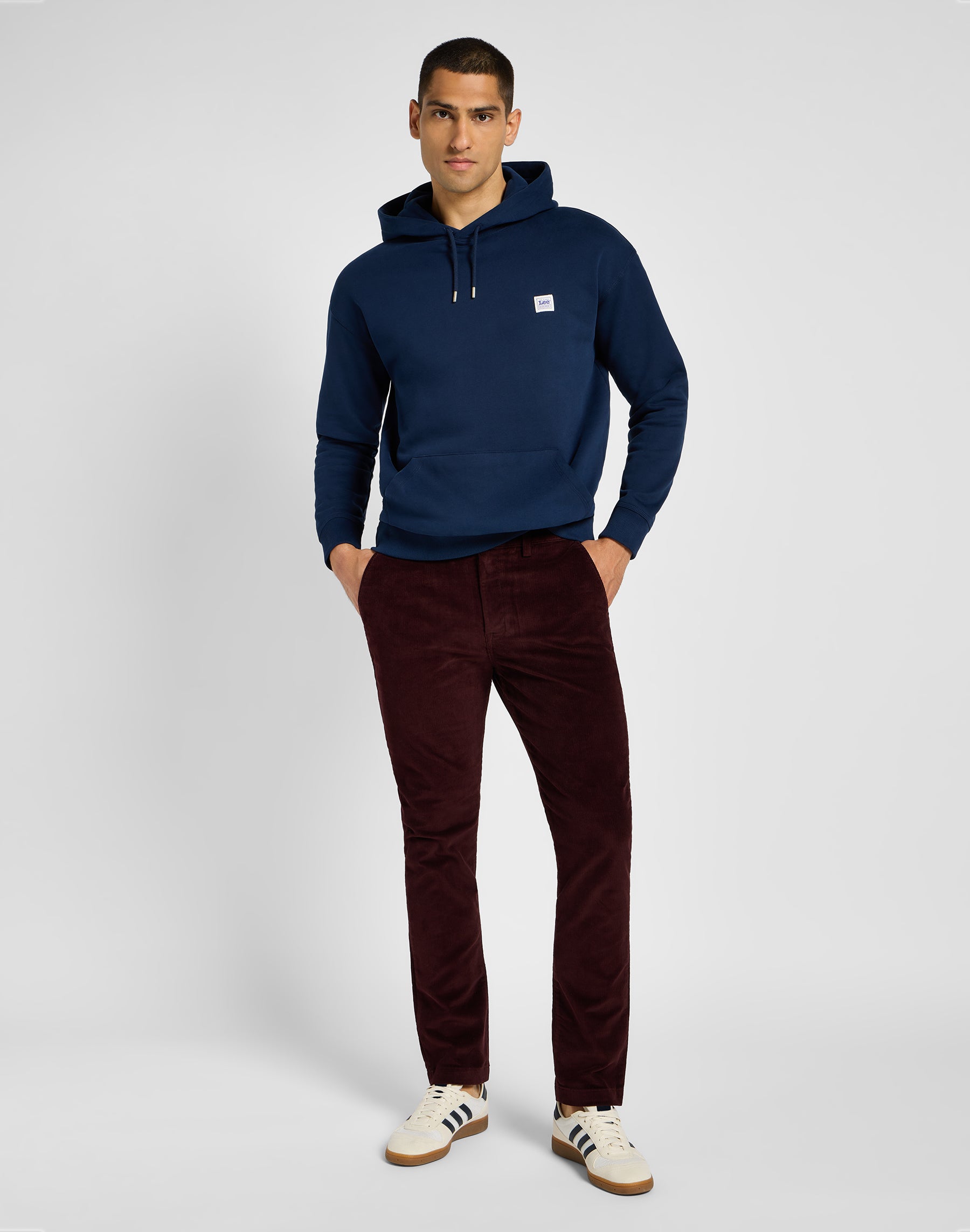 Slim chino in Velvet Beet pants Lee