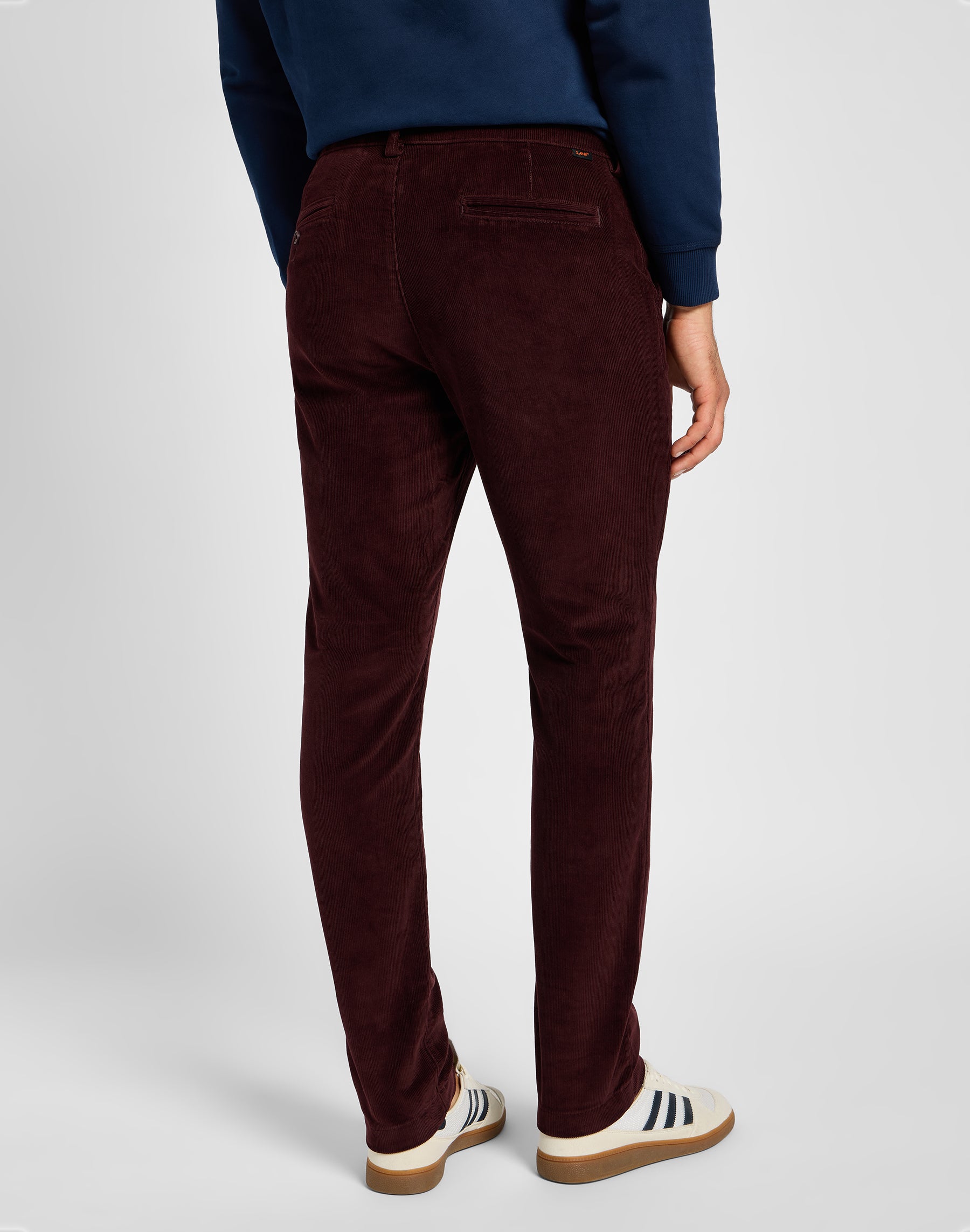 Slim chino in Velvet Beet pants Lee