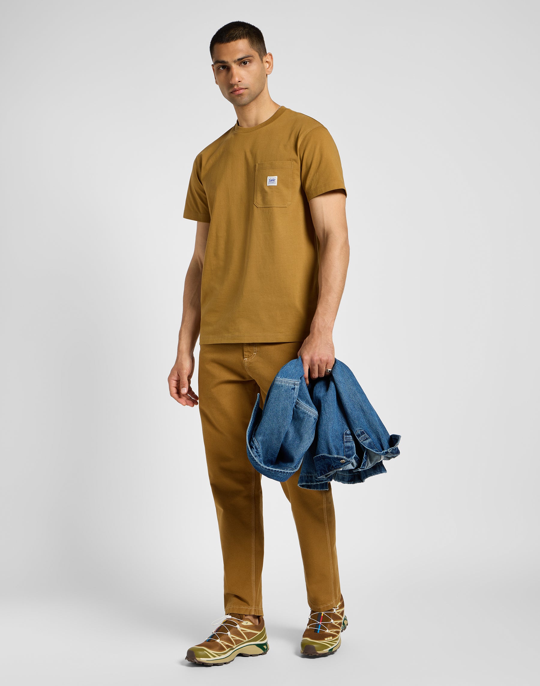 Carpenter in Glazed Ginger pants Lee