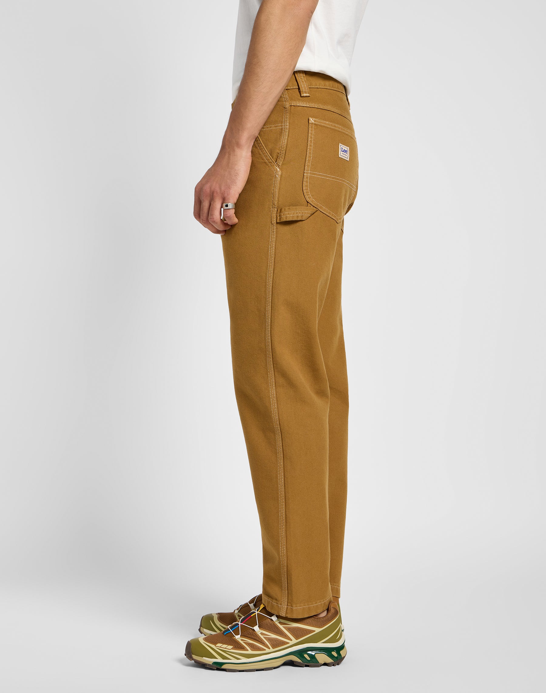 Carpenter in Glazed Ginger pants Lee