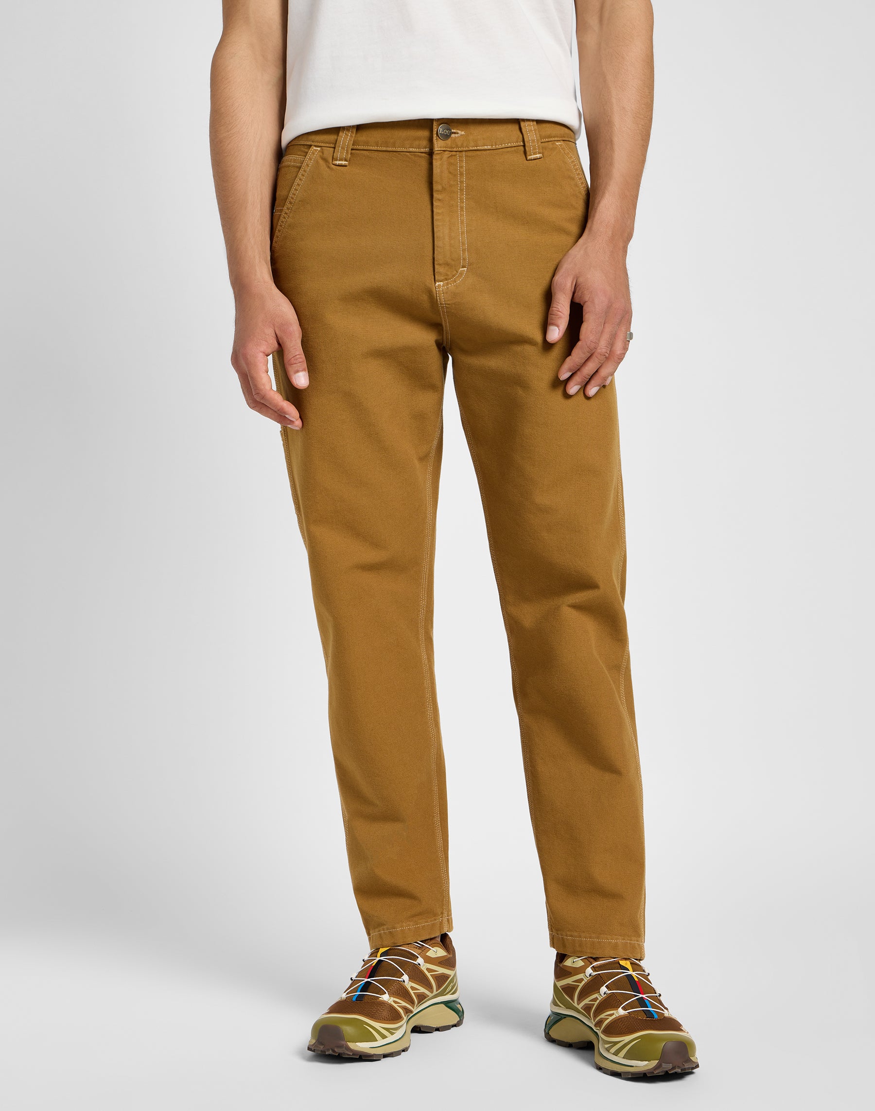 Carpenter in Glazed Ginger pants Lee