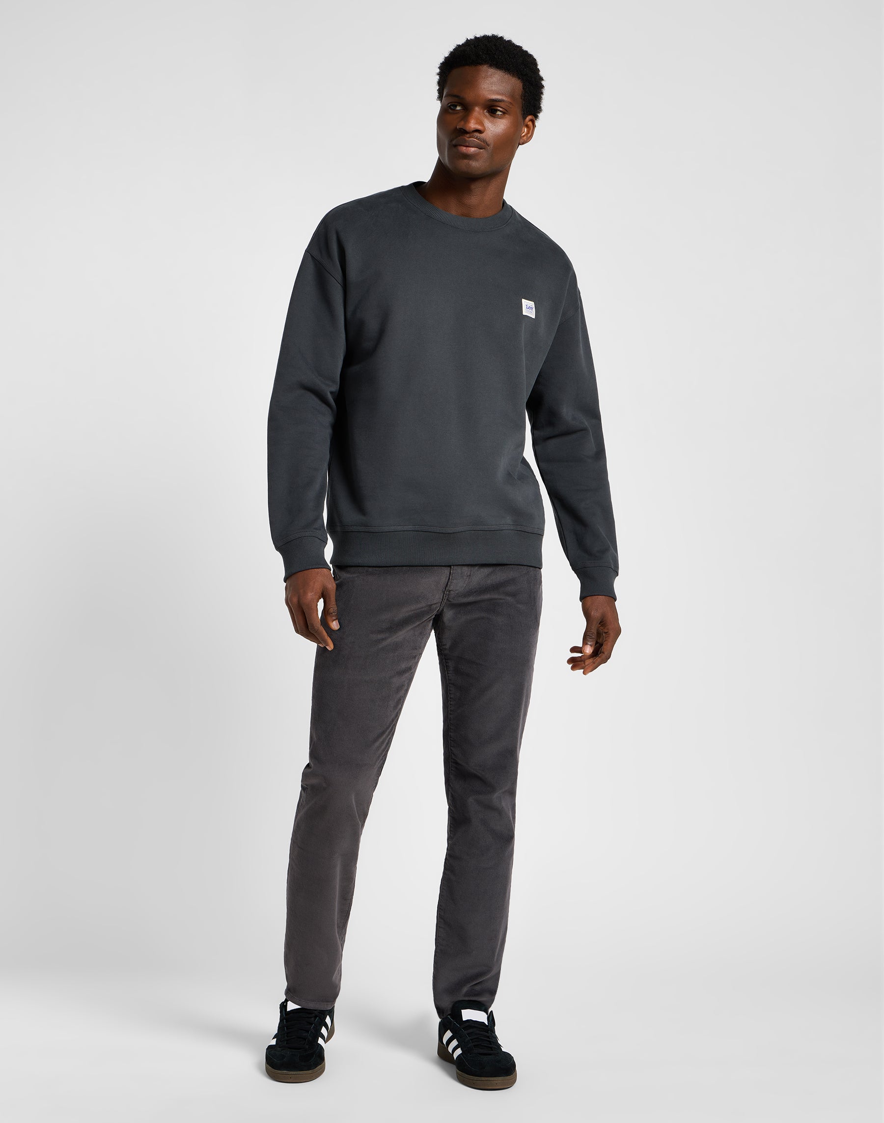Slim Fit MVP in Static Gray Pants Lee
