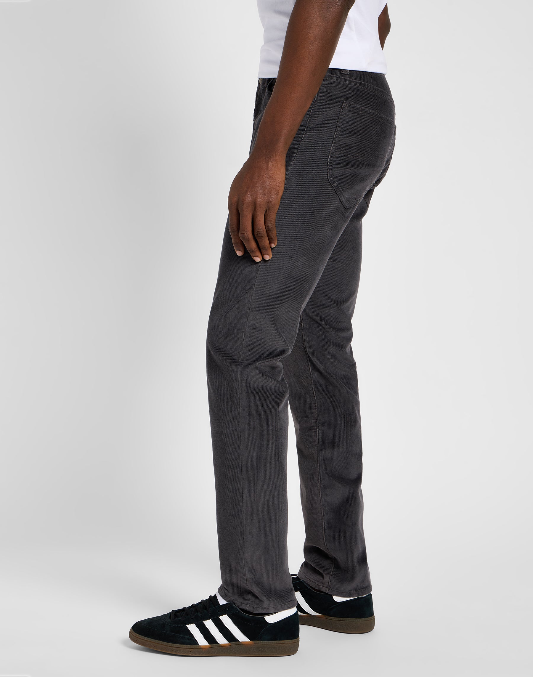Slim Fit MVP in Static Gray Pants Lee