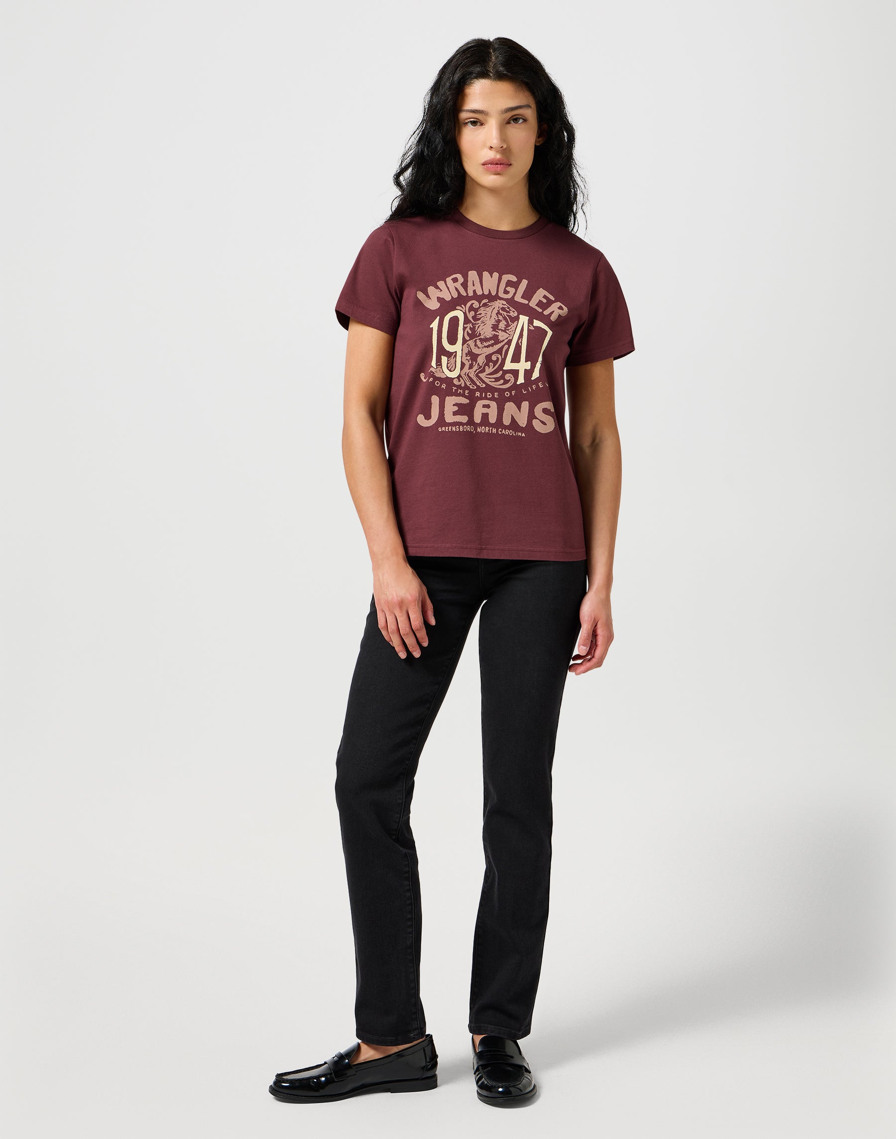 Straight in Drainpipe Jeans Wrangler