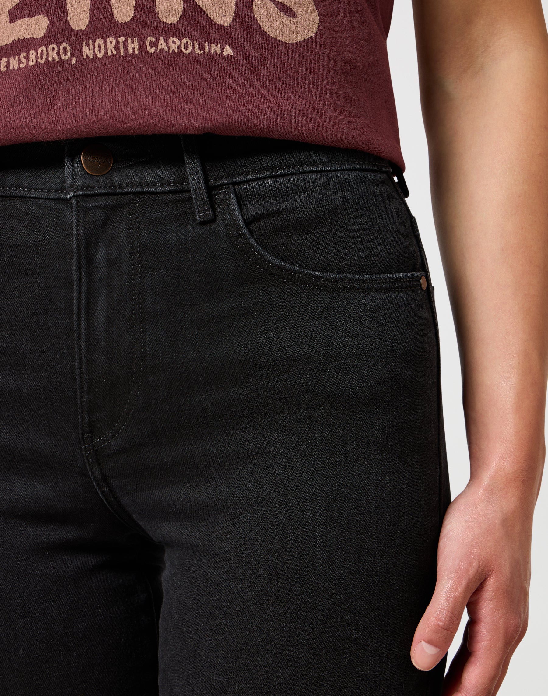 Straight in Drainpipe Jeans Wrangler