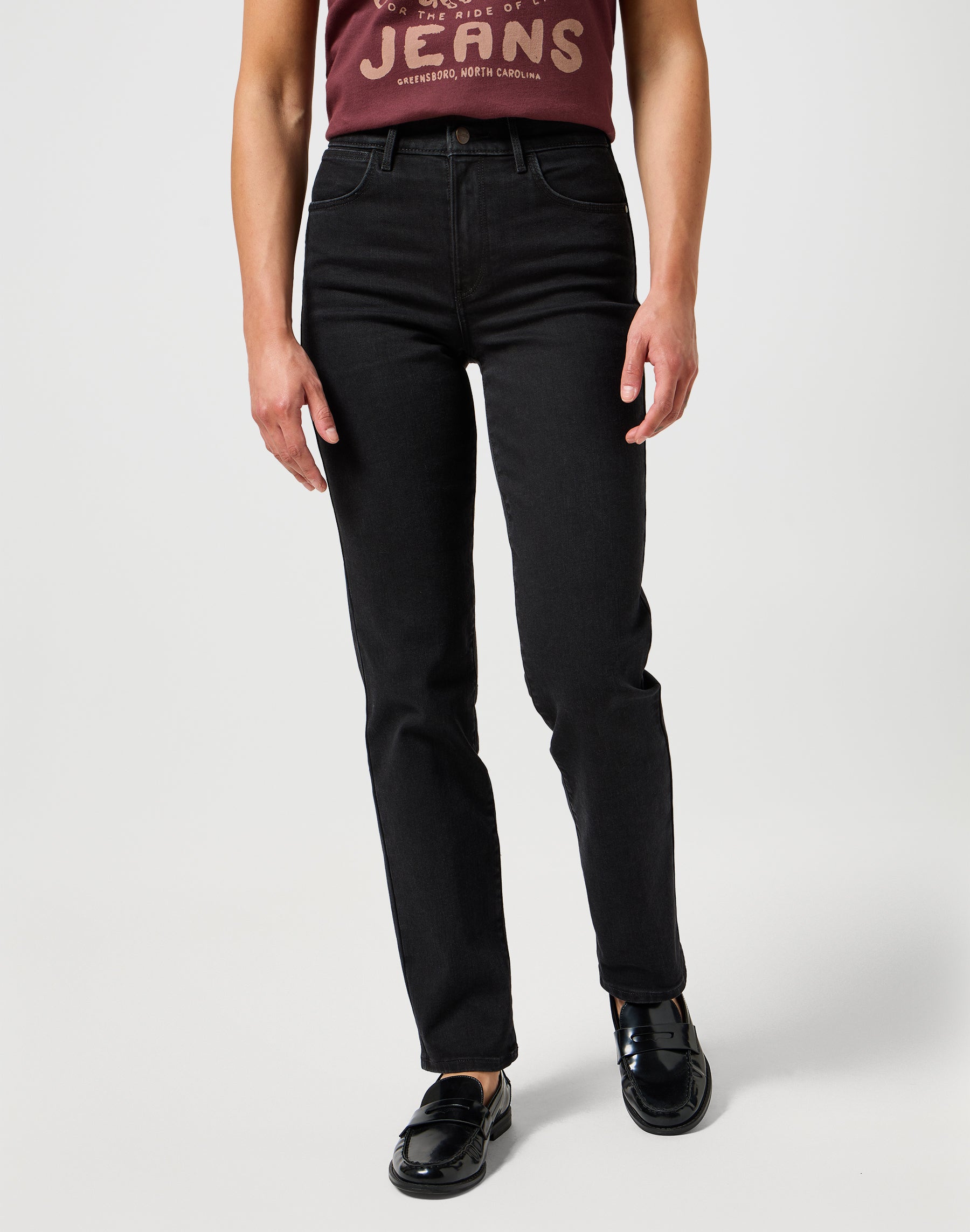 Straight in Drainpipe Jeans Wrangler