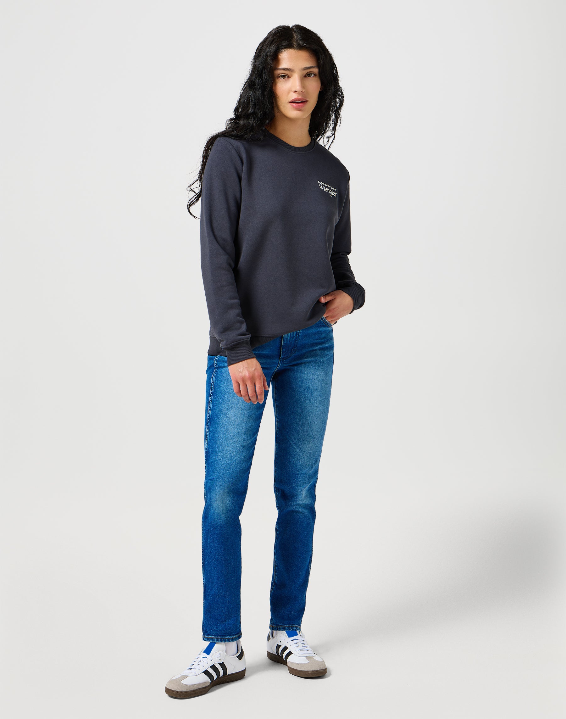 Piper in Indigo Dusk Jeans Wrangler
