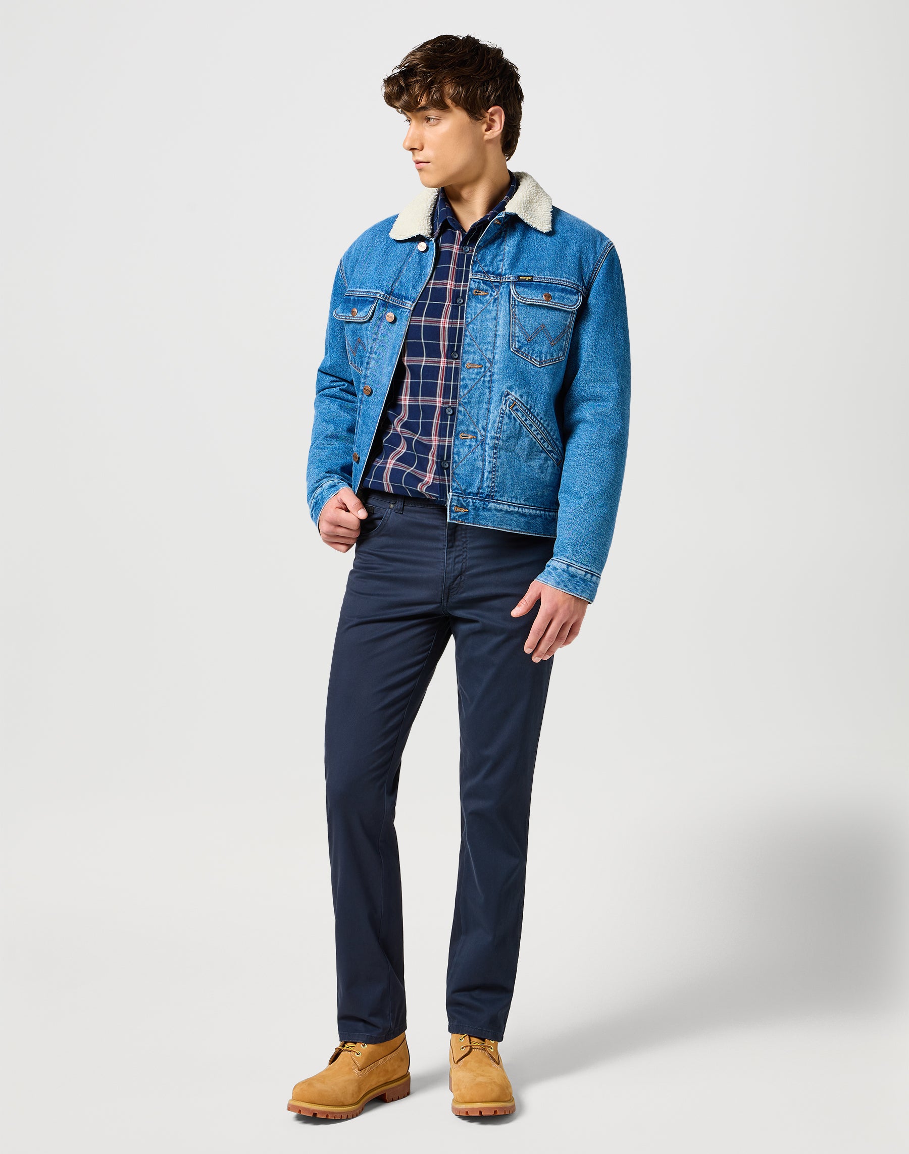 Texas in Dark Navy Pants Wrangler