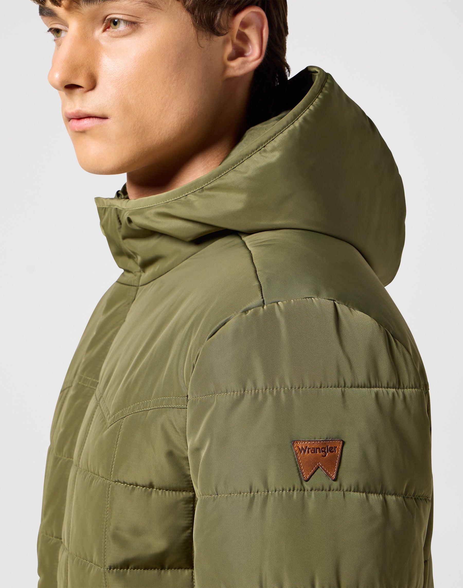 Transitional Puffer in Ivy Green Jackets Wrangler