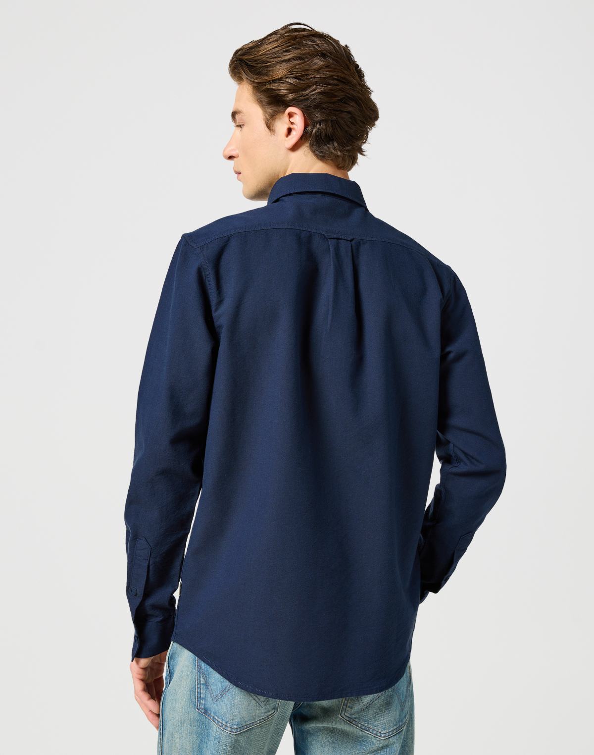 Oxford Shirt in Dark Navy Shirts Wrangler