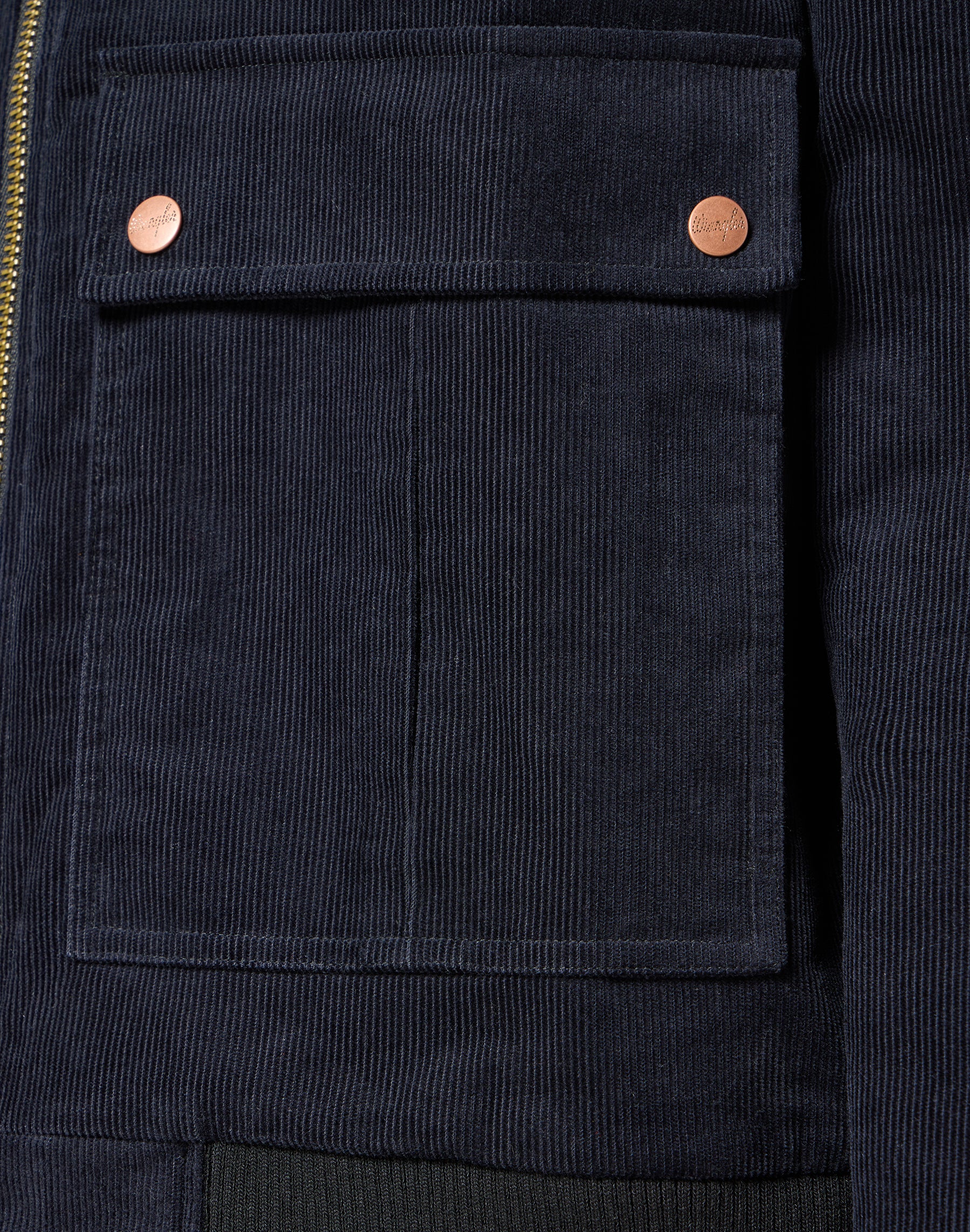 Corduroy Aviator in Black Jackets Wrangler