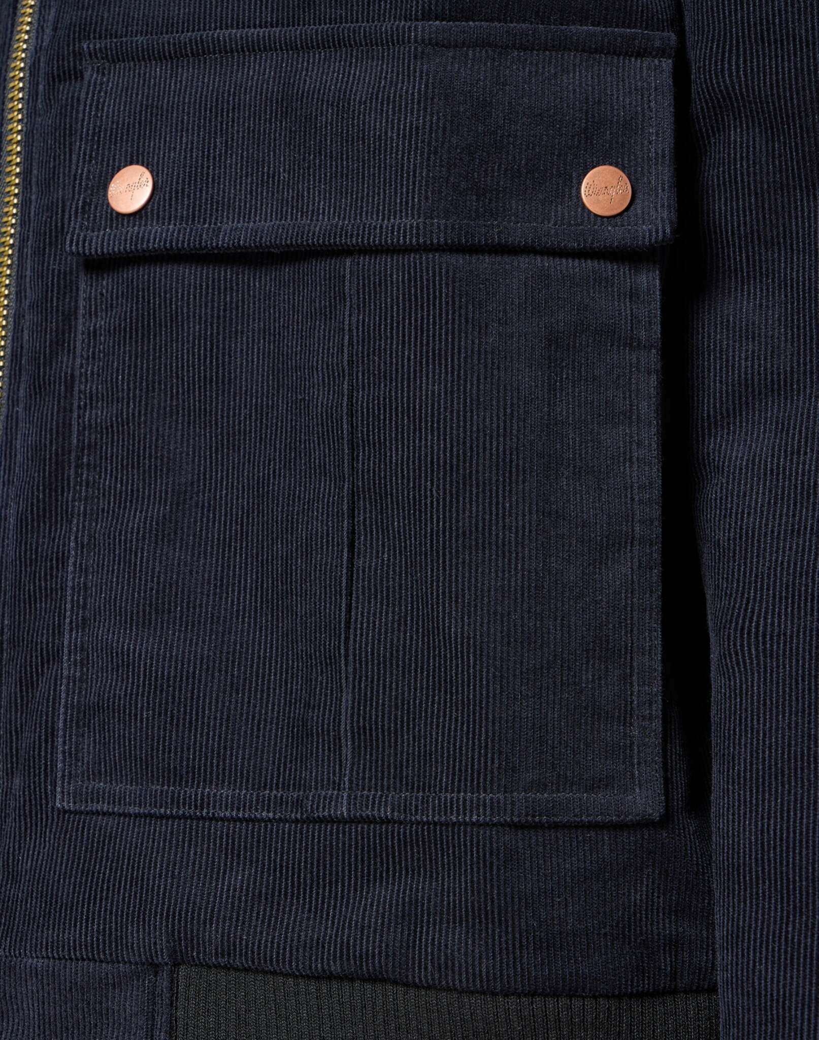 Corduroy Aviator in Black Jackets Wrangler