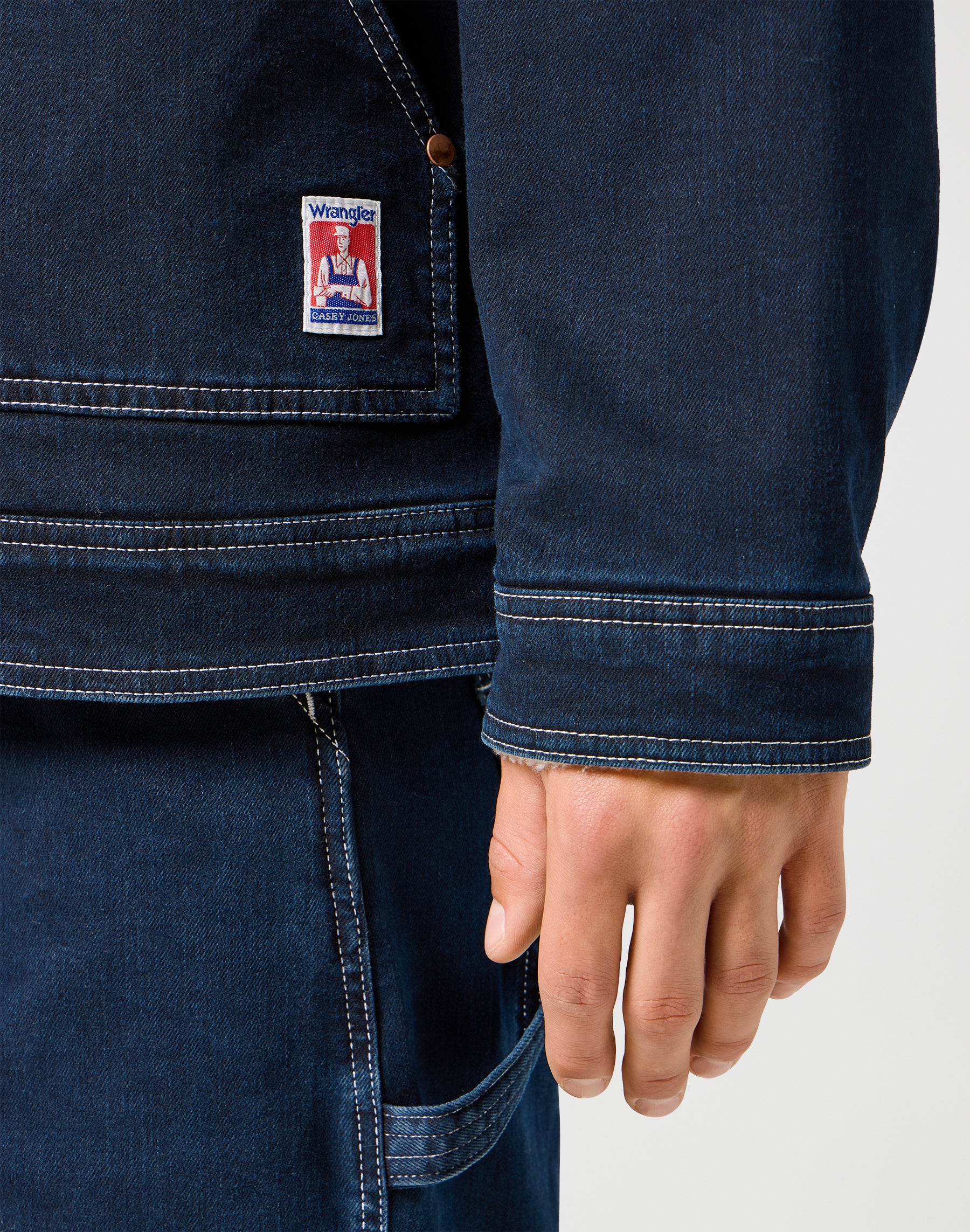 Casey Sherpa Jacket in Midnight Jackets Wrangler