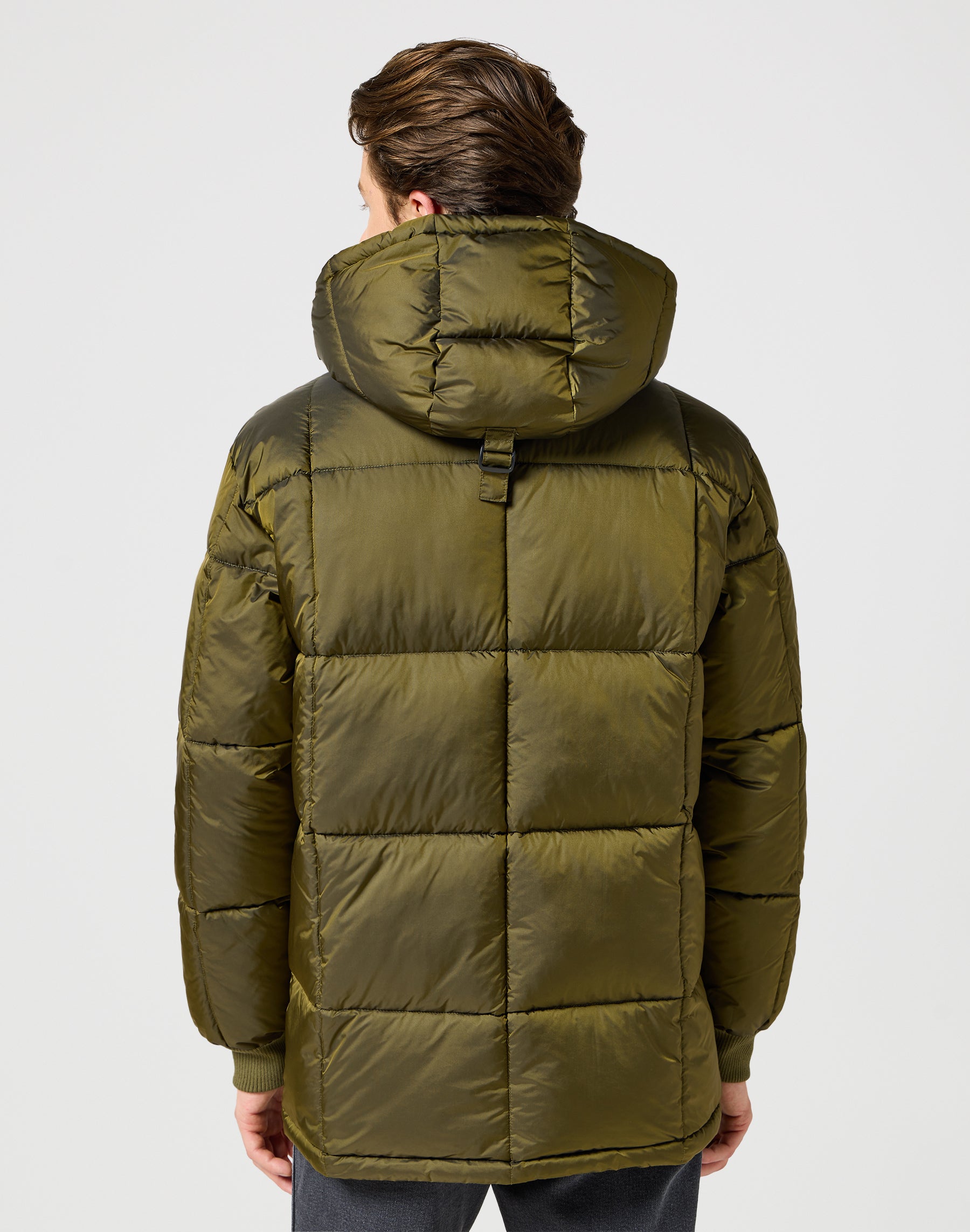Parka Jacket in Ivy Green Jackets Wrangler