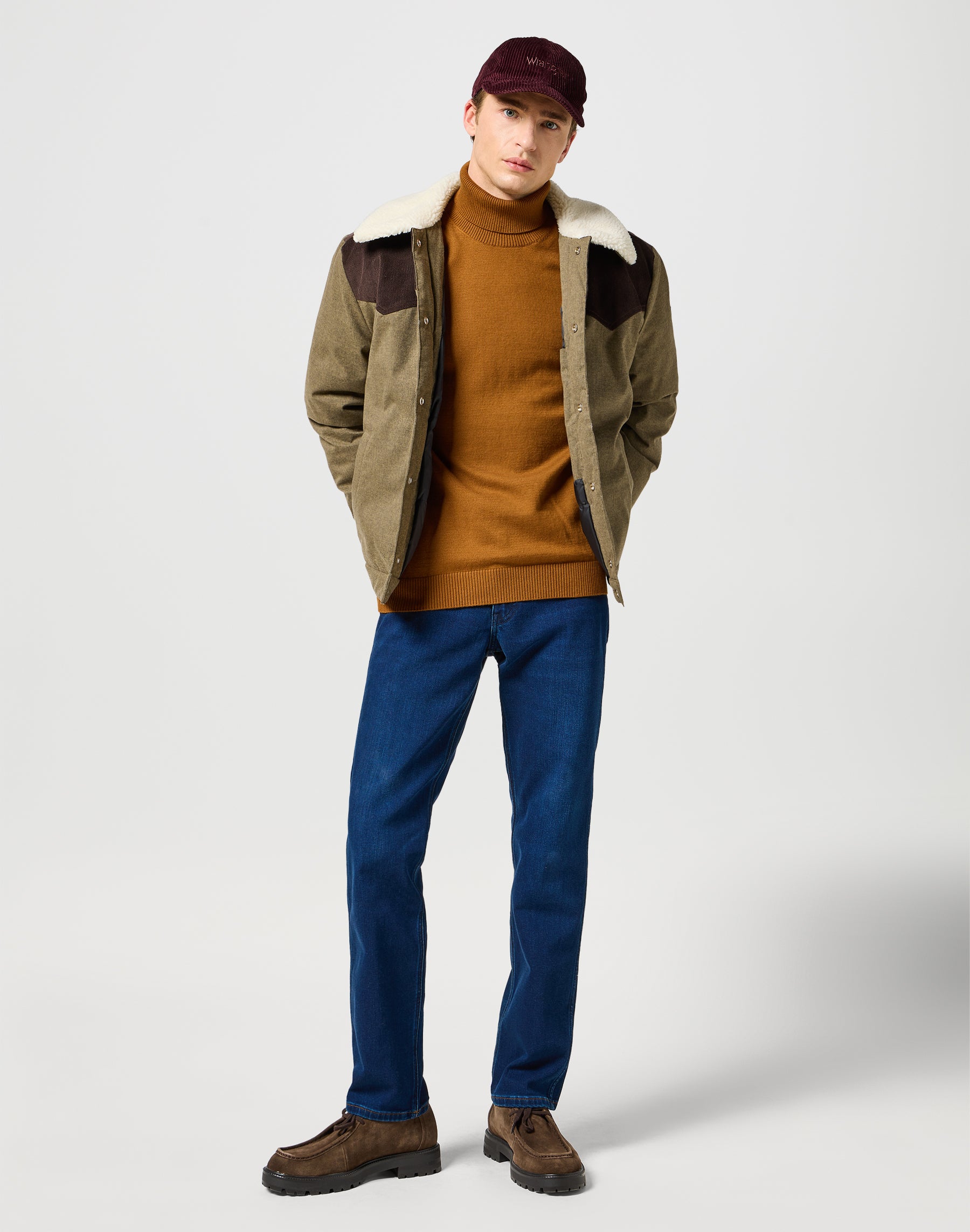 Corduroy Cap in Dahlia Caps Wrangler