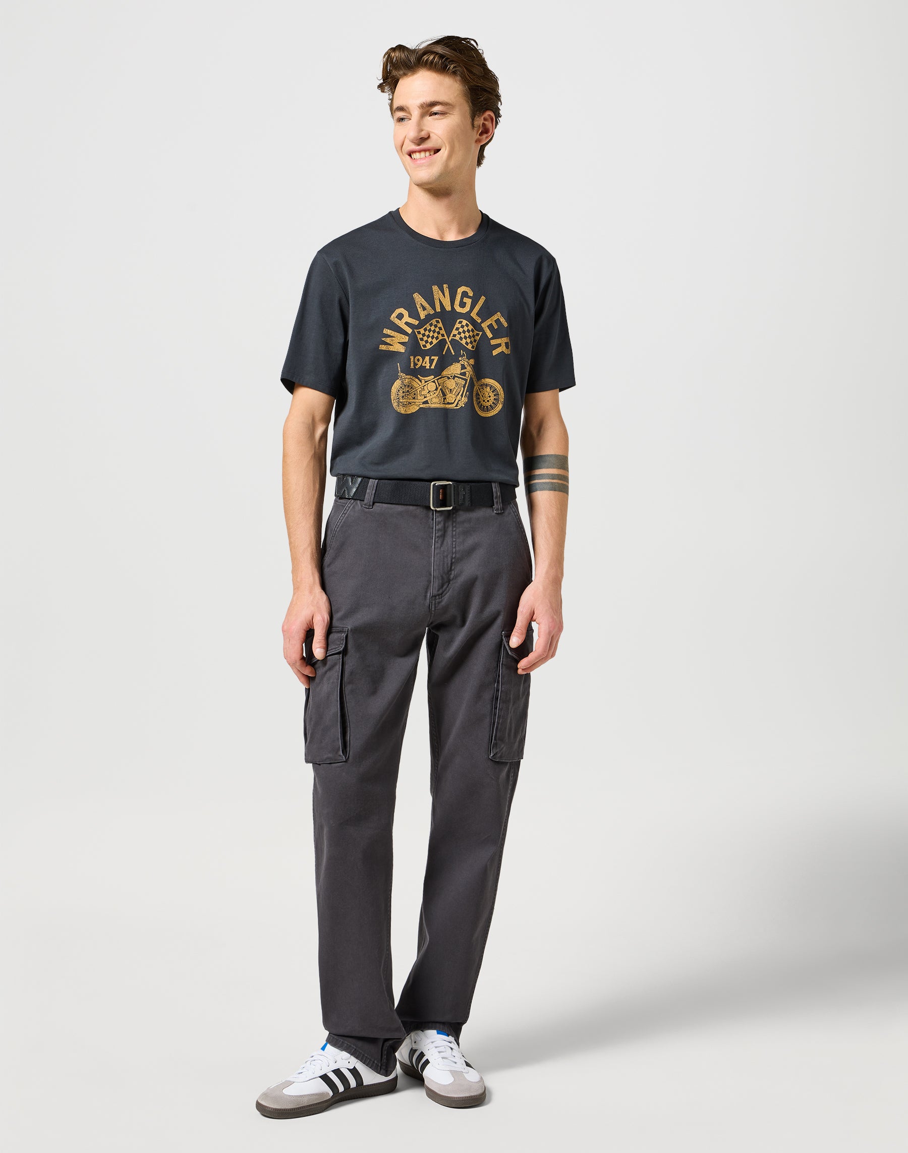 Webbing Belt in Black Belt Wrangler