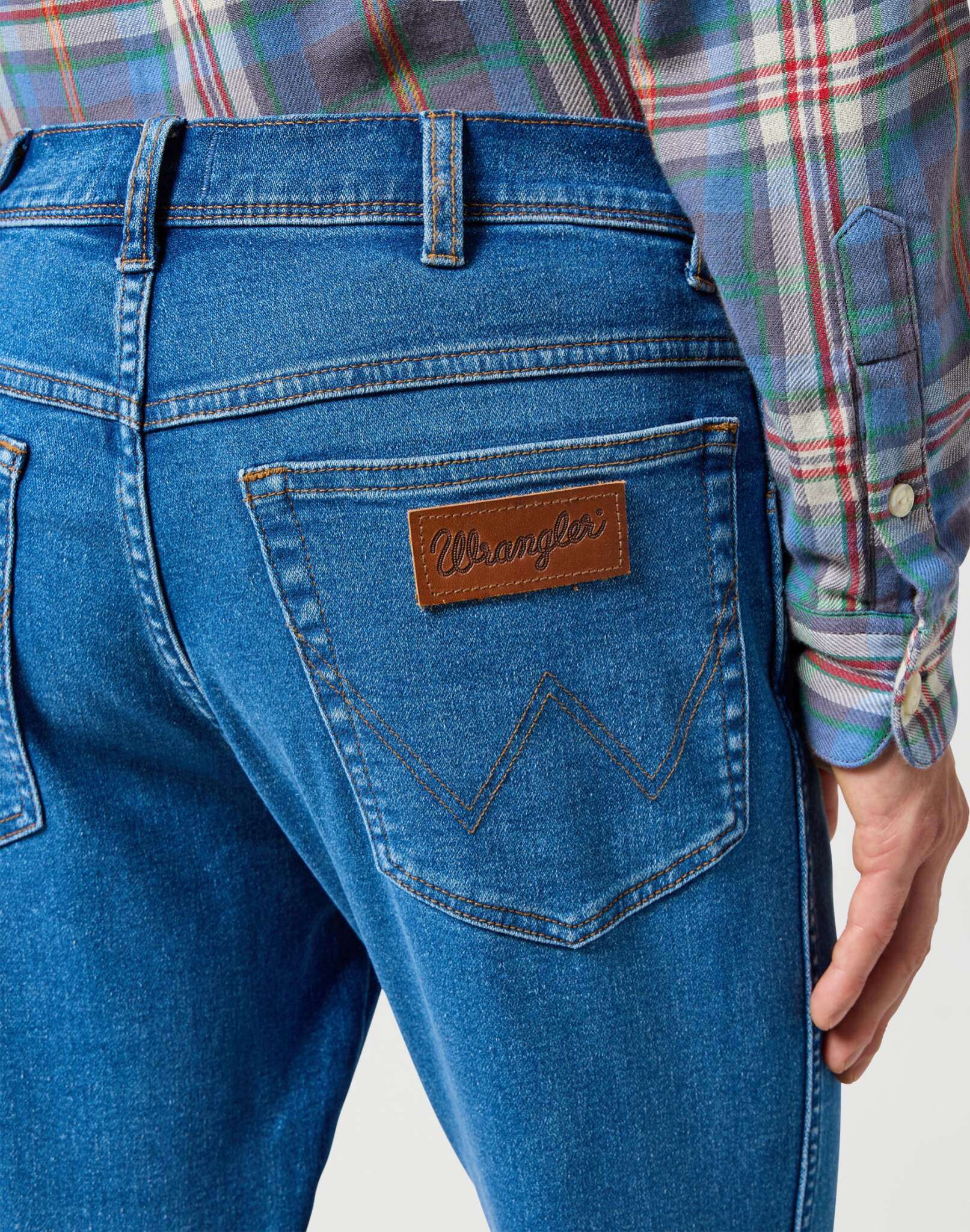 Texas Slim in Ridge Wash Jeans Wrangler