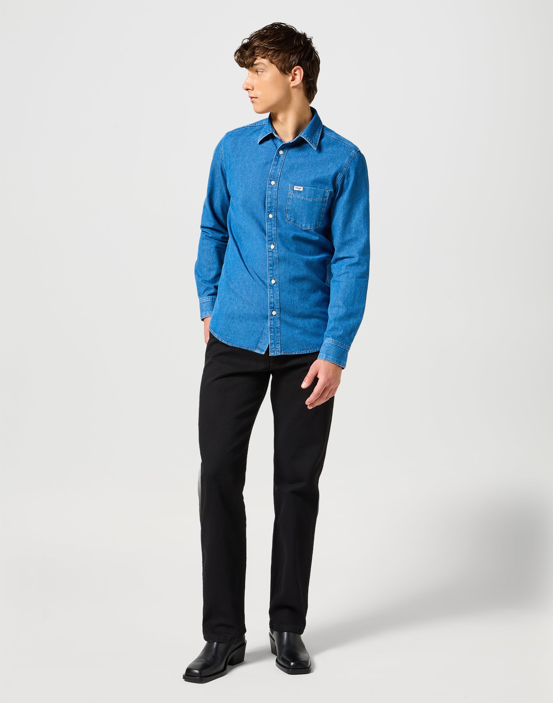13MWZ in Shadow Black Jeans Wrangler