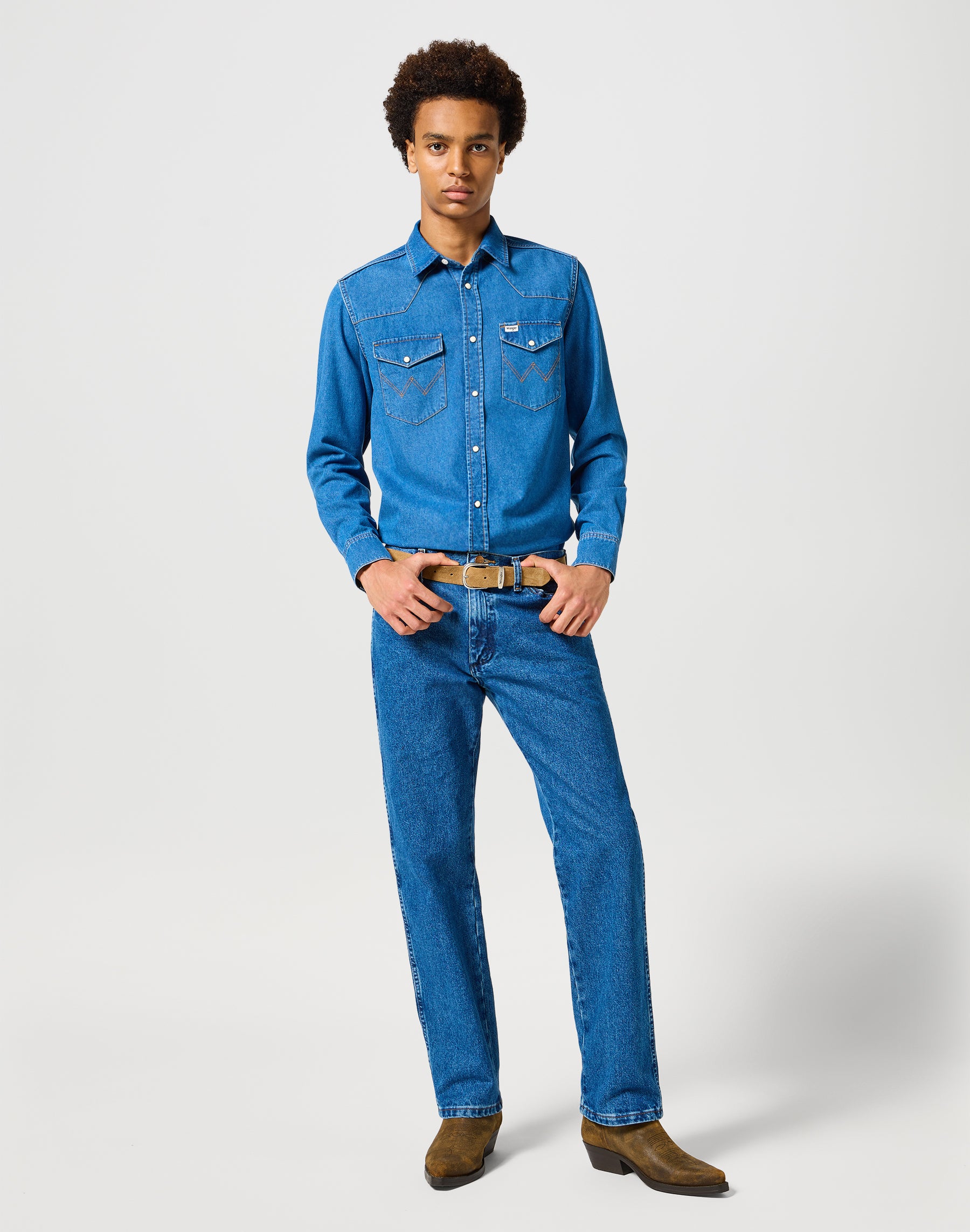 13MWZ in Stonewashed Jeans Wrangler
