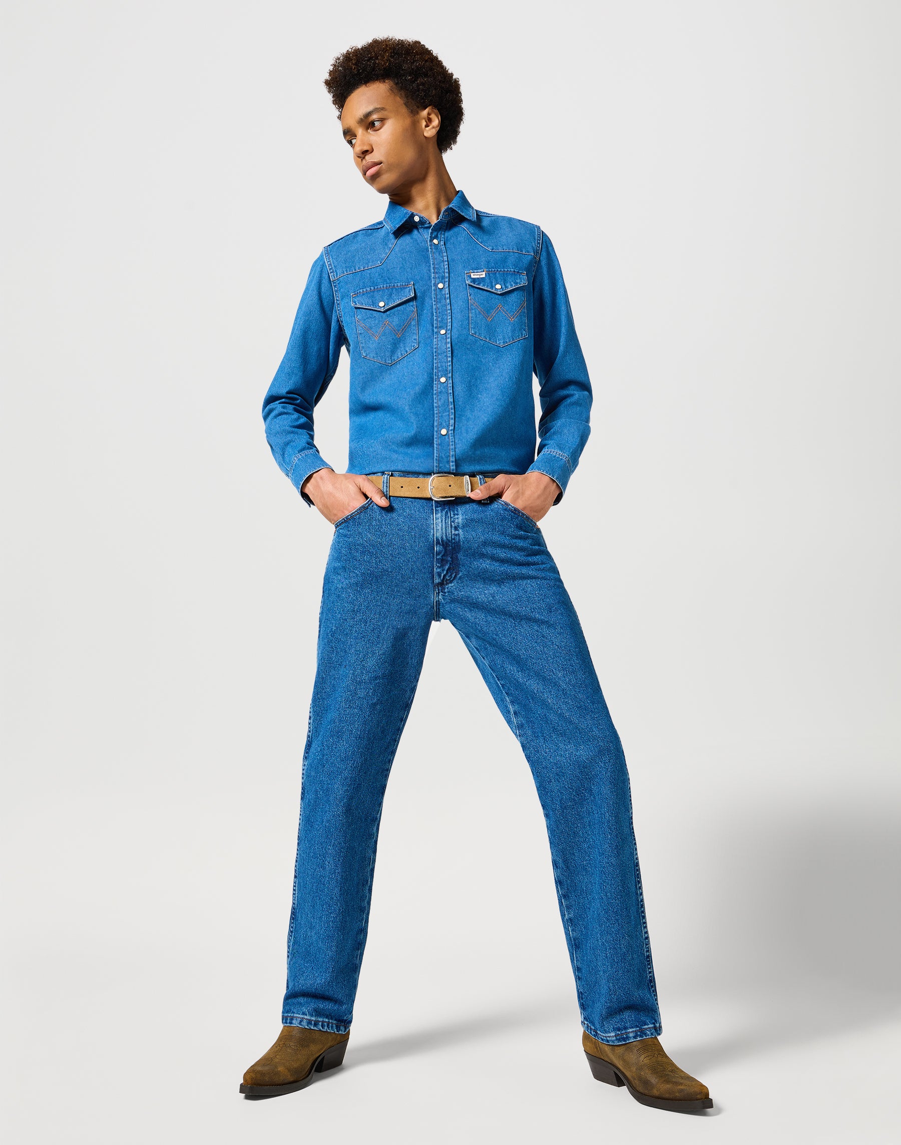 13MWZ in Stonewashed Jeans Wrangler