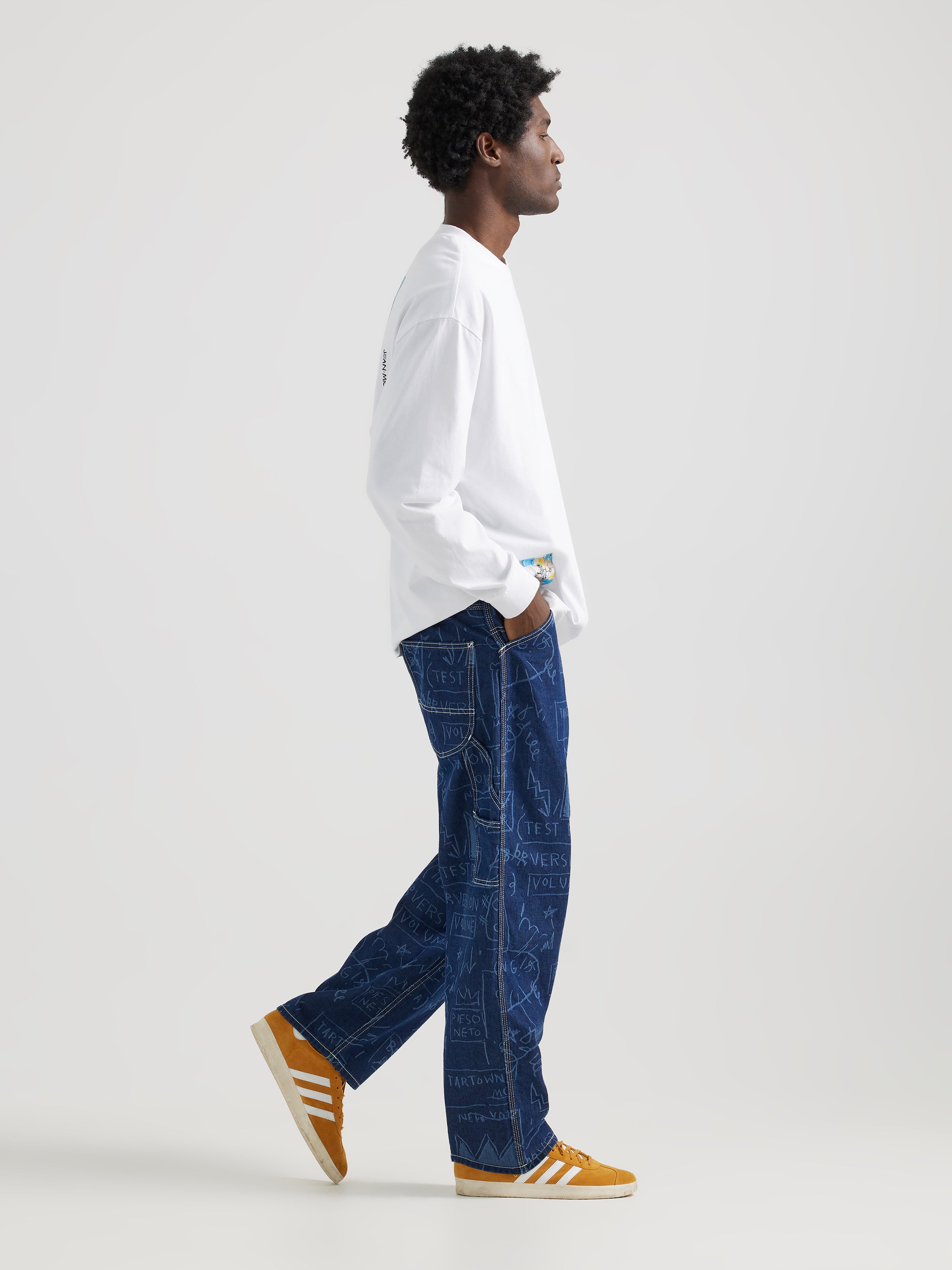 JMB Printed Jeans in Dark Shade Jeans Lee