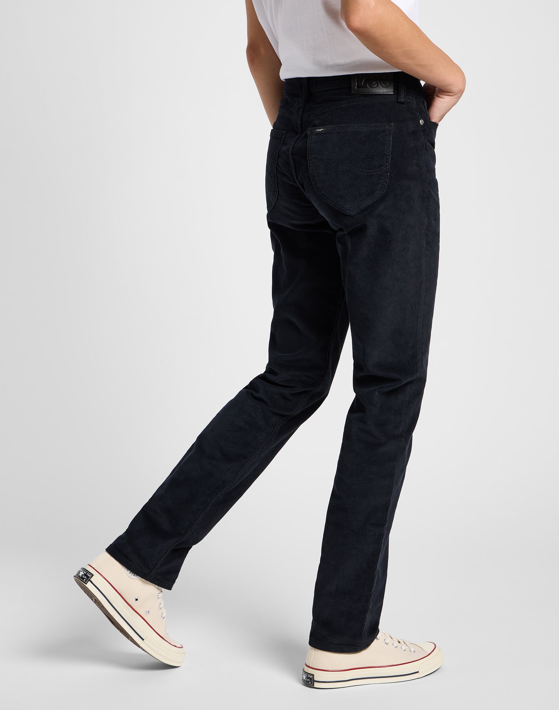Marion Straight in Unionall Black Pants Lee
