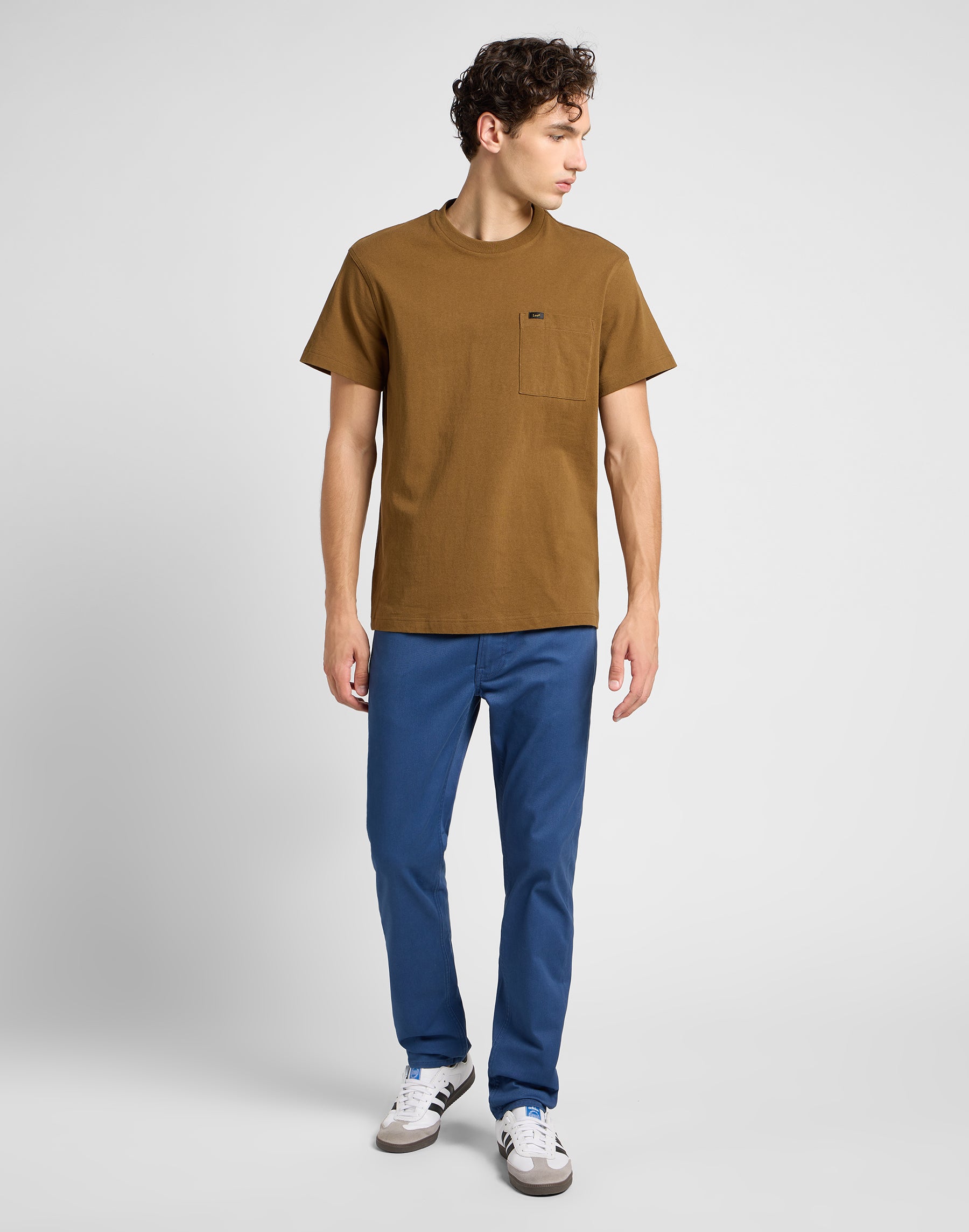 Daren Zip Fly in Navy Blue Pants Lee