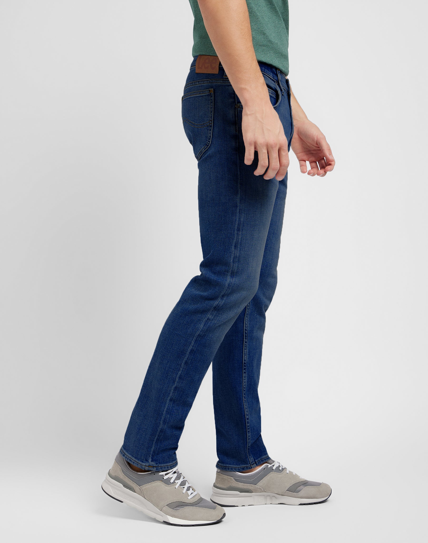 Rider in Deep Ocean Jeans Lee