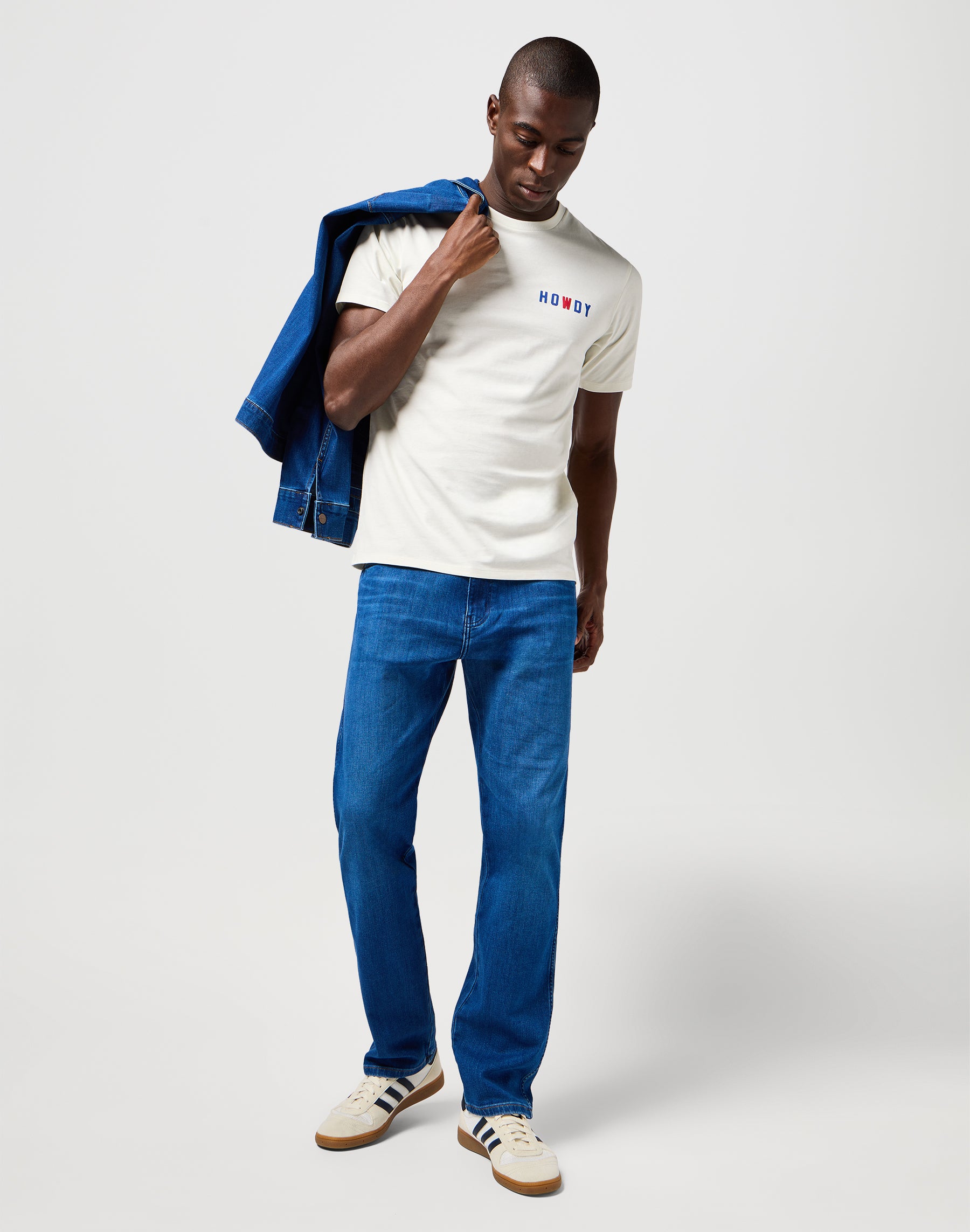 Frontier in Digital Blue Jeans Wrangler