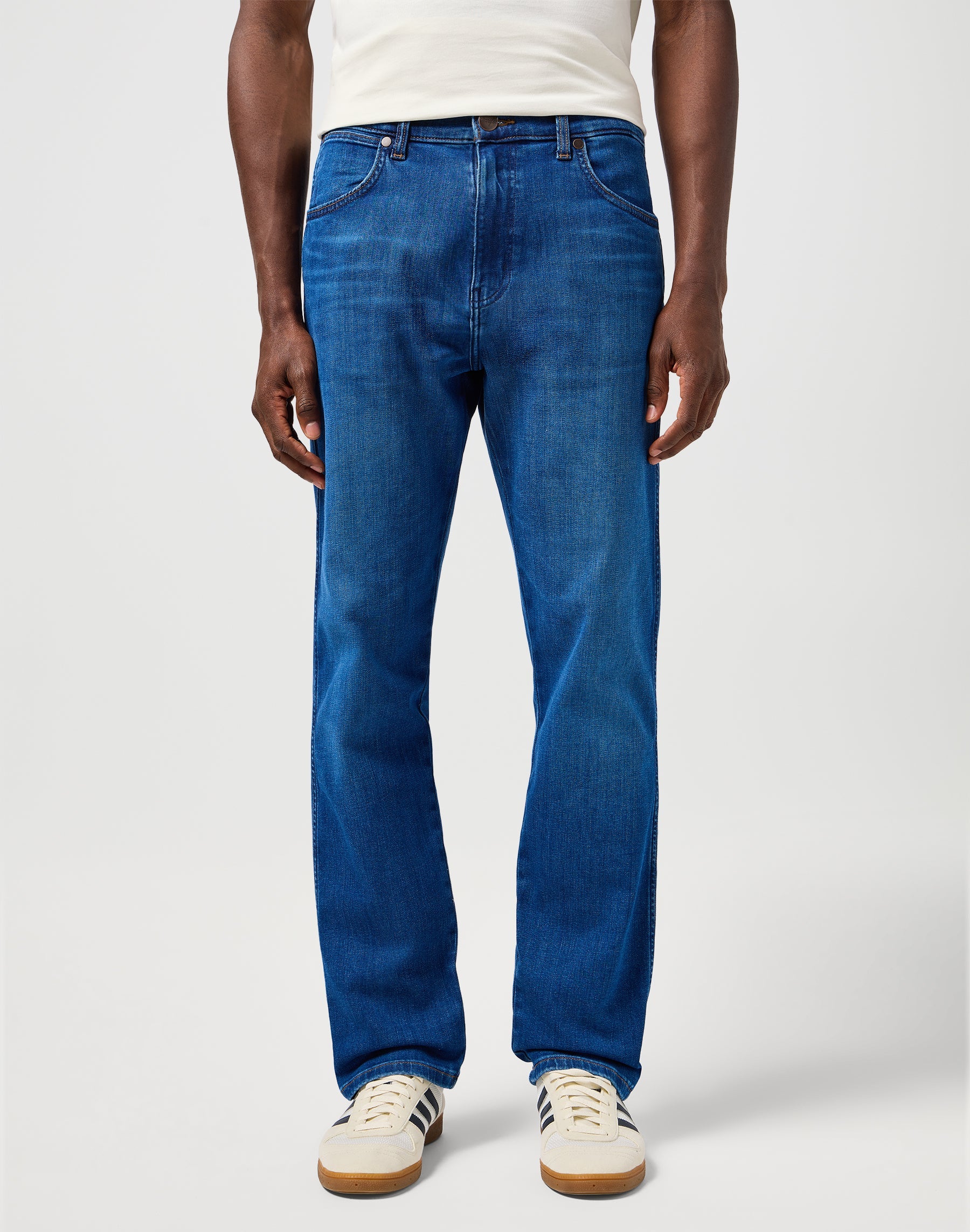 Frontier in Digital Blue Jeans Wrangler